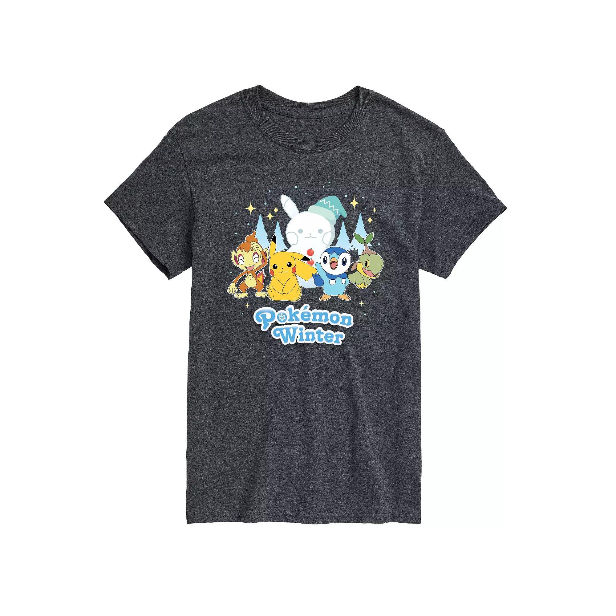 Big & Tall Pokemon Sinnoh Winter Tee, Mens Product Image