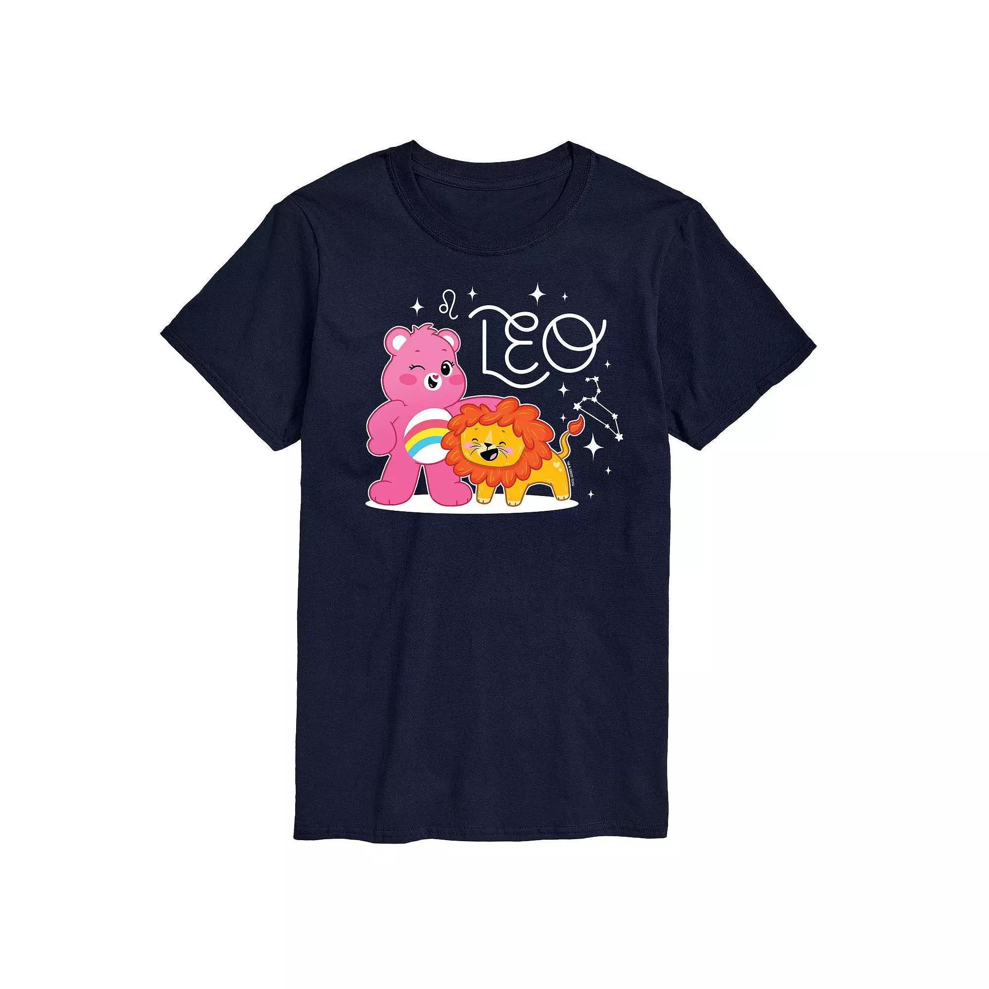 Big & Tall Care Bears Leo Graphic Tee, Mens Product Image