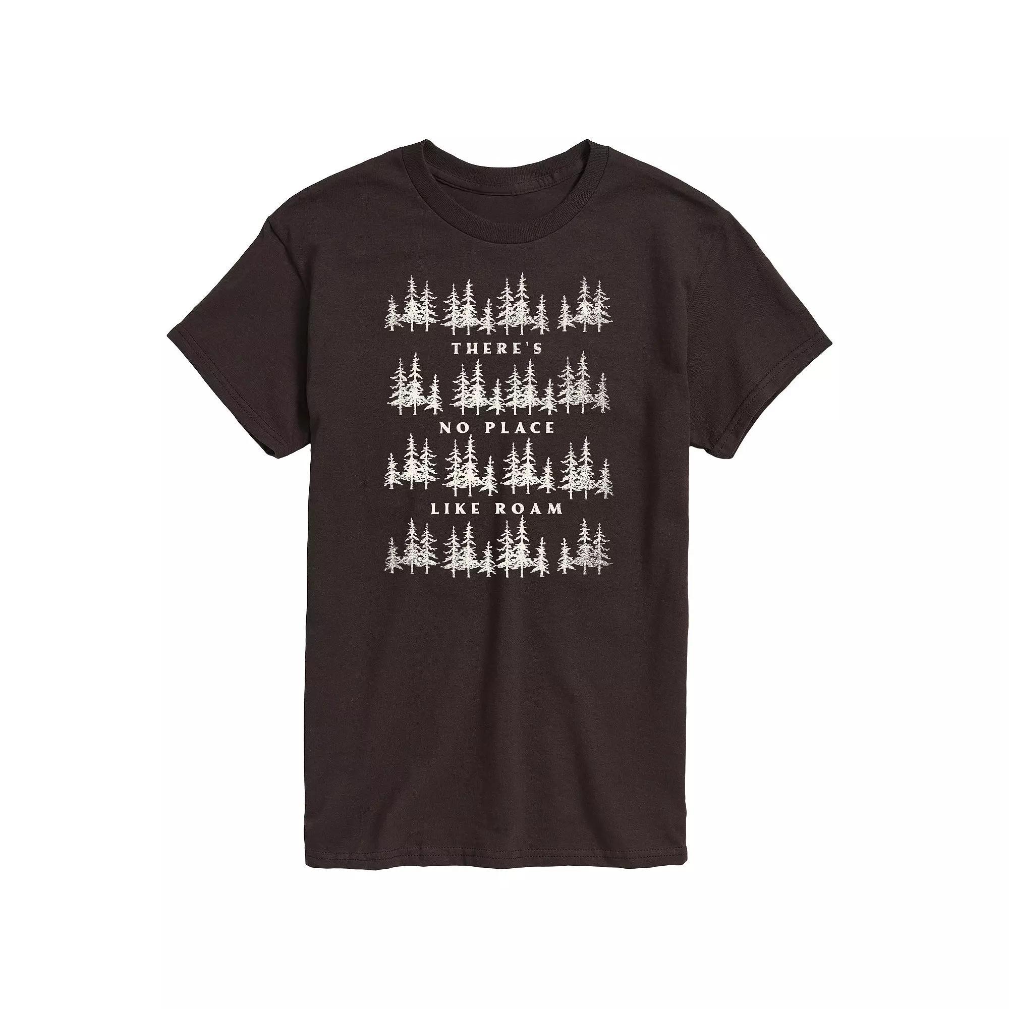 Mens No Place Like Roam Graphic Tee Product Image