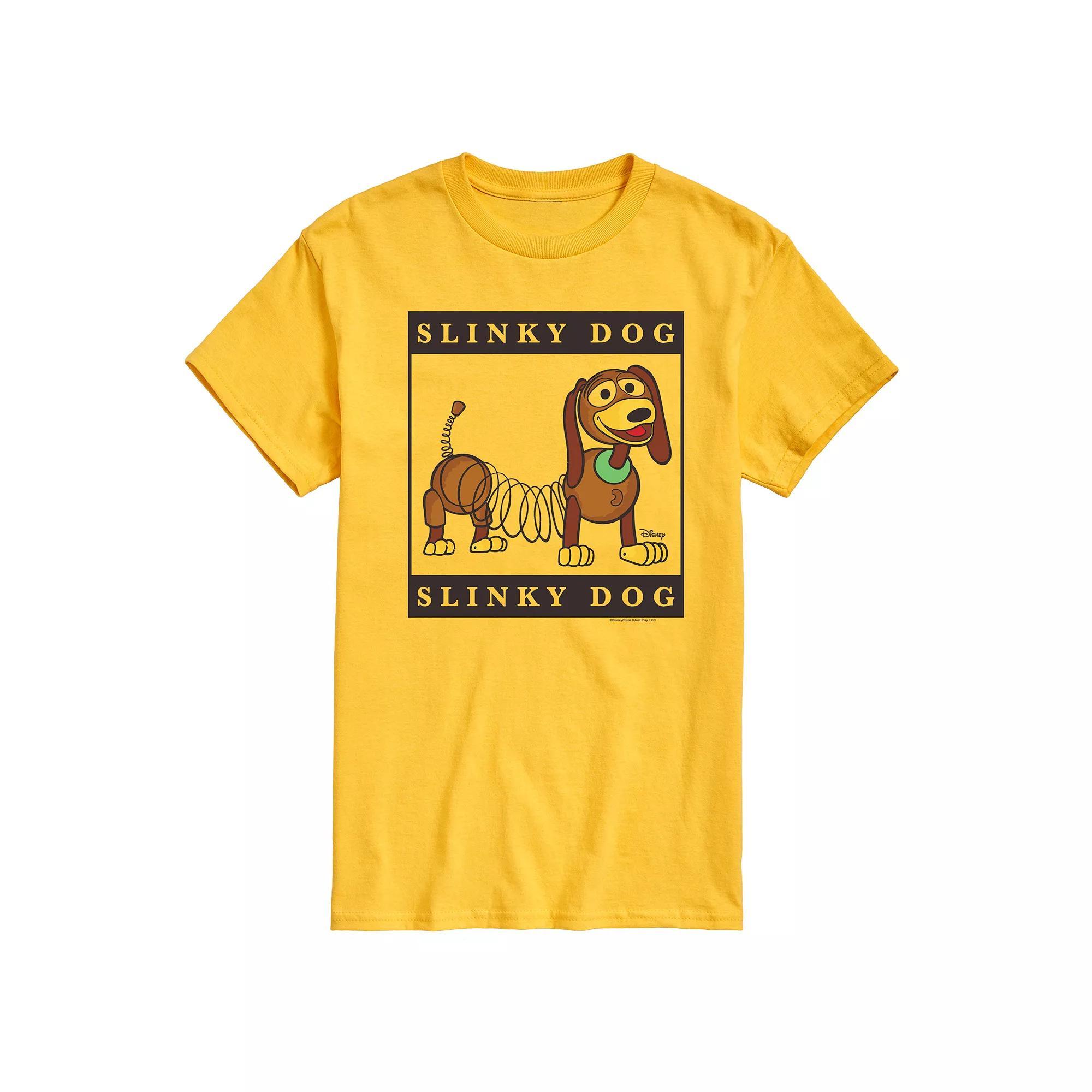 Disney / Pixar's Toy Story 4 Men's Slinky Graphic Tee, Size: Large, Yellow Product Image
