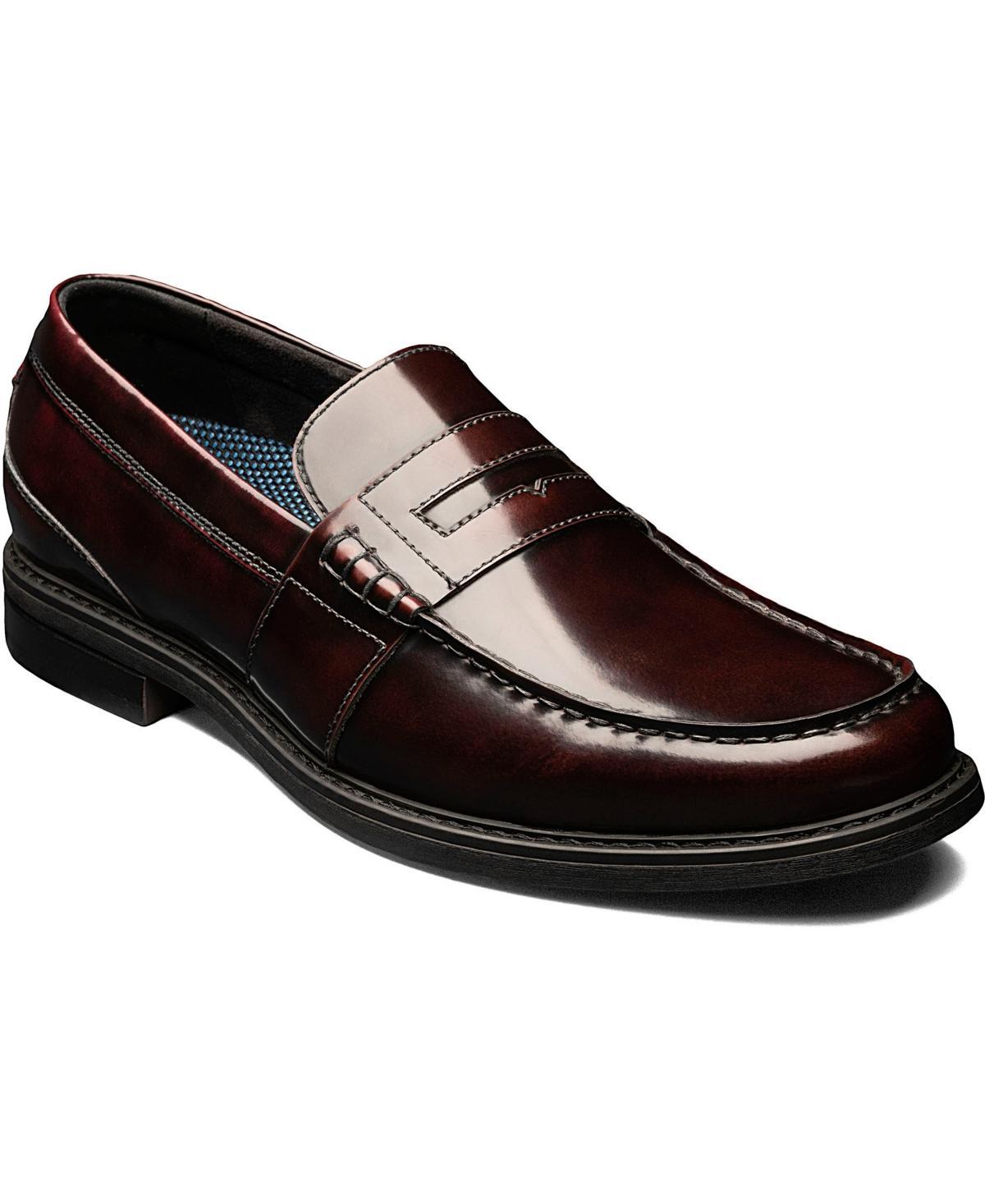 Nunn Bush® Lincoln Men's Penny Loafers, Size: 9.5, Red Team Product Image