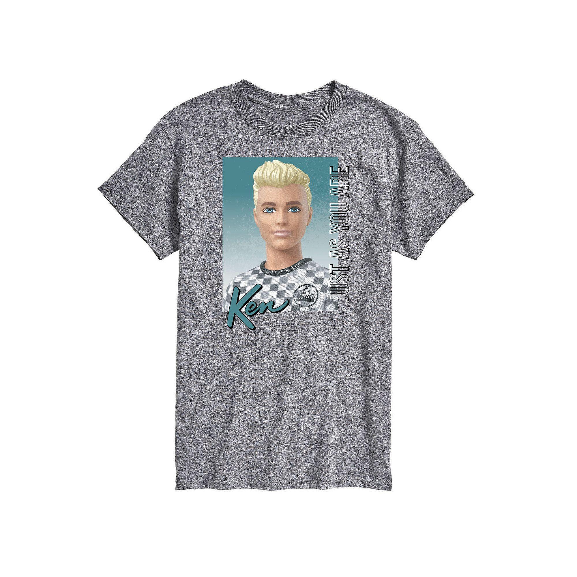 Big & Tall Barbie Ken Just As You Are Graphic Tee, Mens Product Image