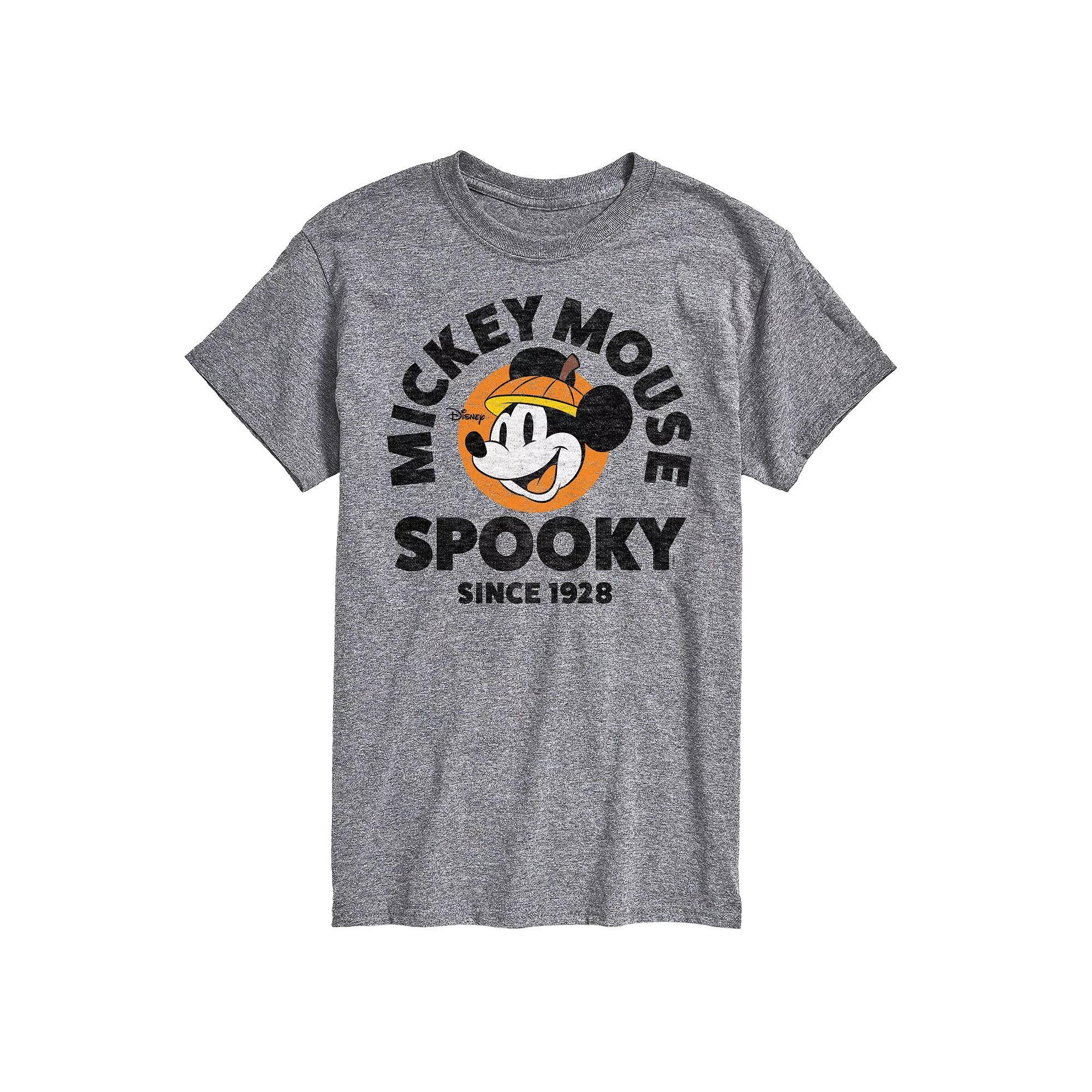 Disneys Mickey Mouse Mens Spooky Since 1928 Graphic Tee Product Image