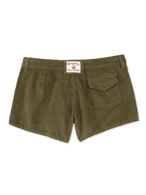 Women's Classic Corduroy Shorts - Olive Product Image