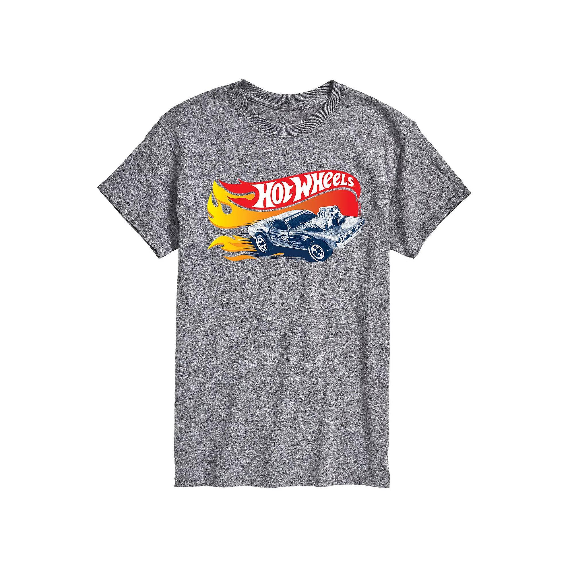 Mens Hot Wheels Flames Tee Product Image