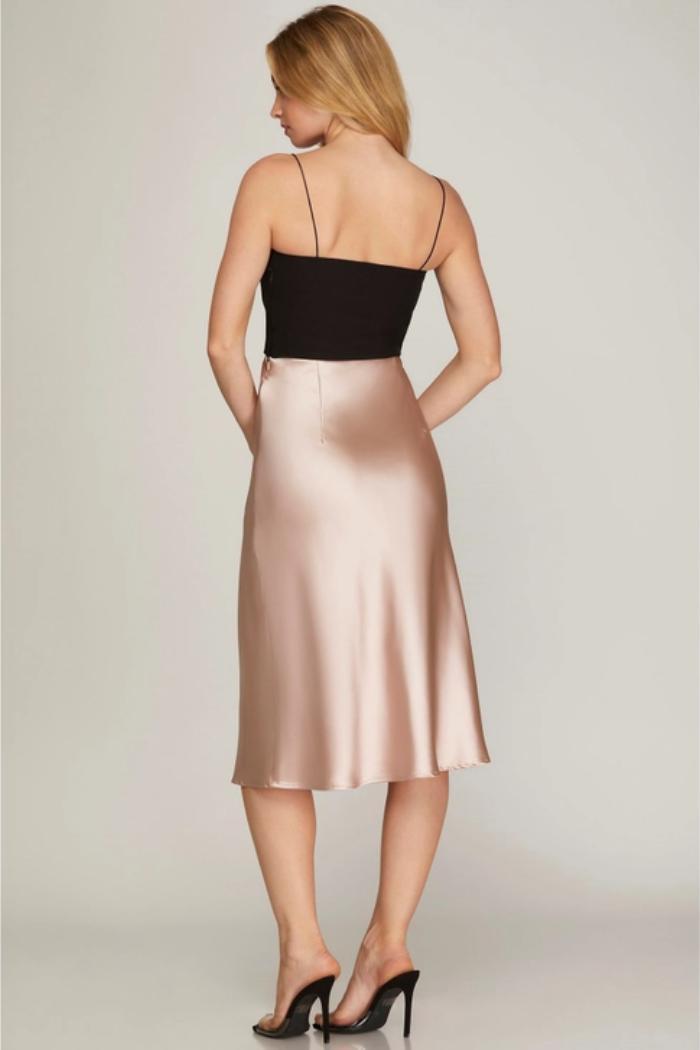 Satin Skirt Product Image