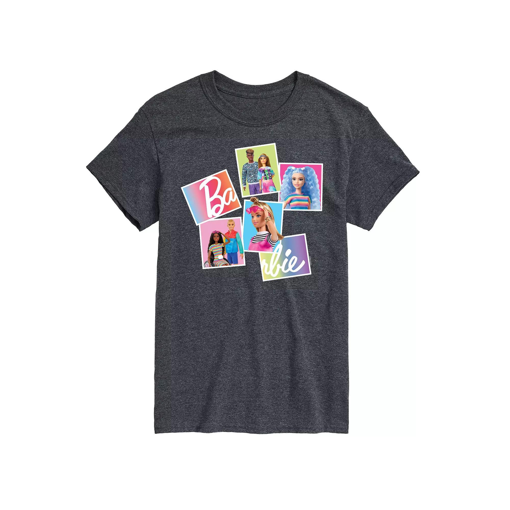 Mens Barbie Photoreal Collage Graphic Tee Product Image