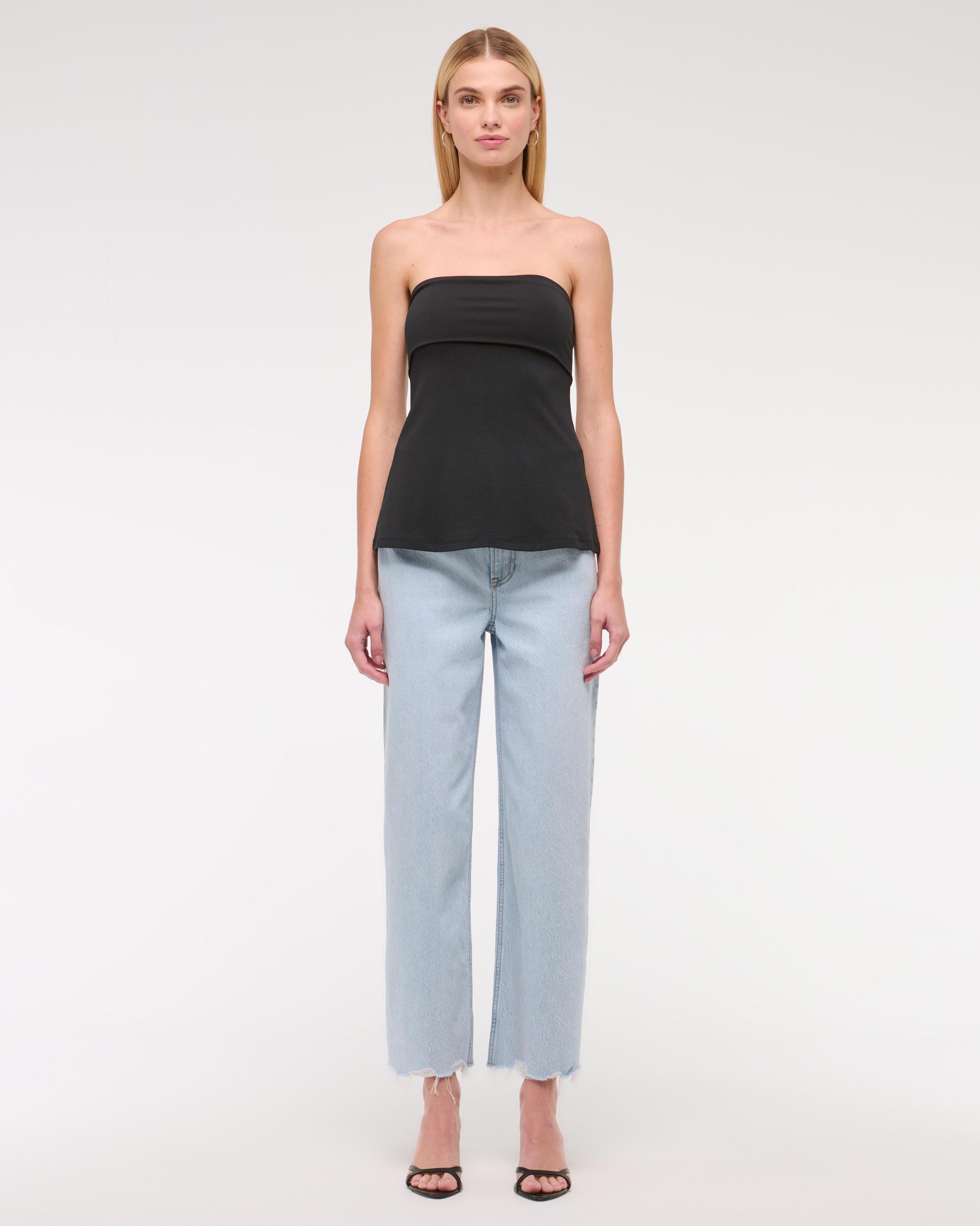 Foldover Tube Top Product Image