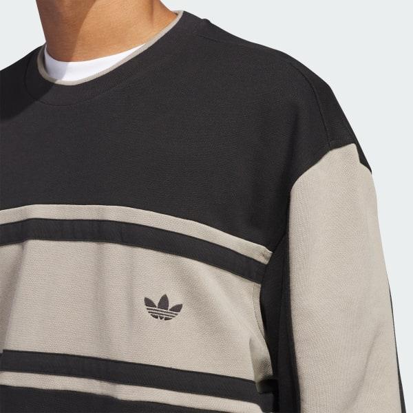 adidas Skateboarding Classic Crewneck Sweater (Gender Neutral) Black L Unisex Product Image