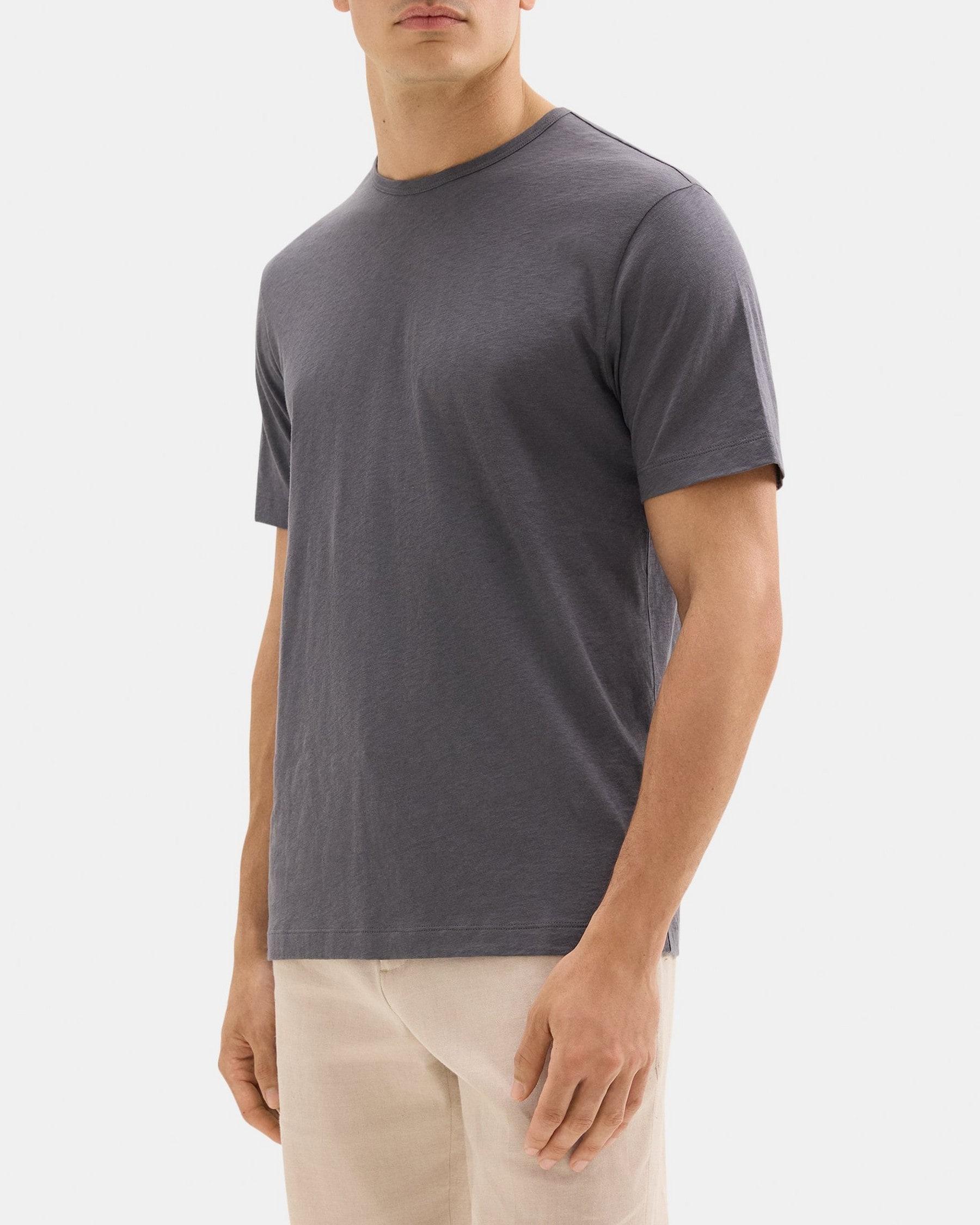 Relaxed Tee in Slub Cotton Product Image