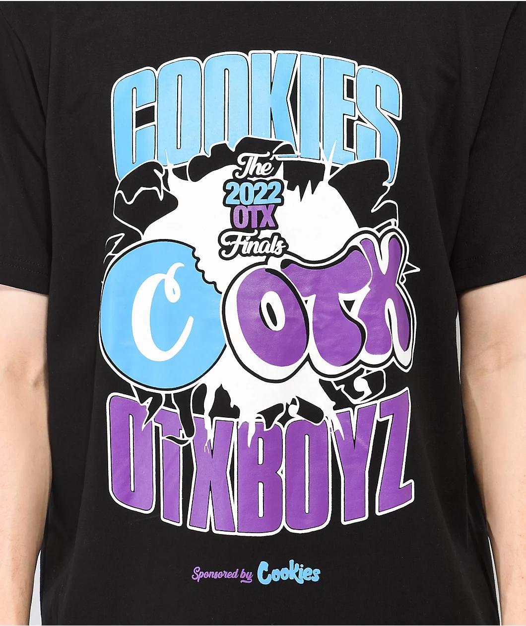 Cookies x OTXBOYZ Finals Black T-Shirt Product Image