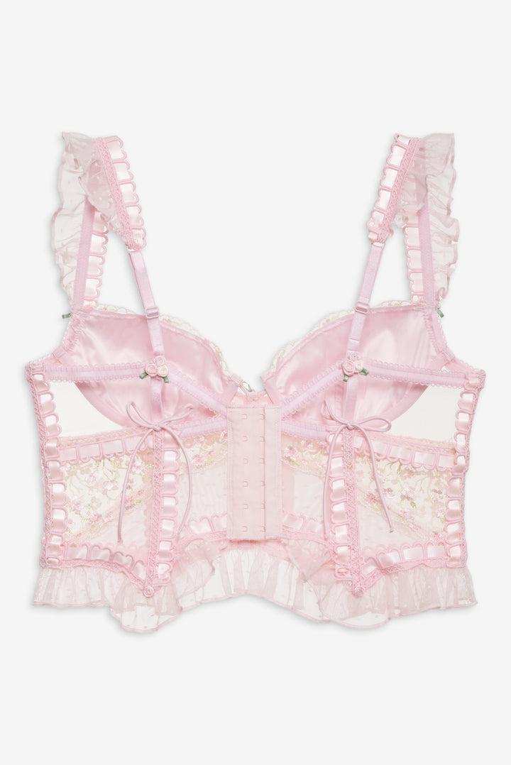 Pinkaboo Bustier — Pink Product Image