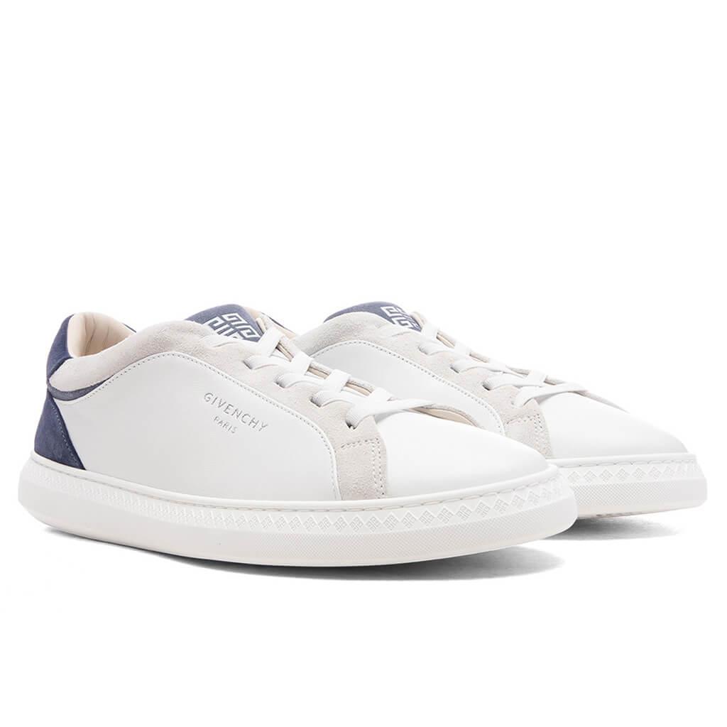 G Set Low Sneakers - White/Blue Male Product Image