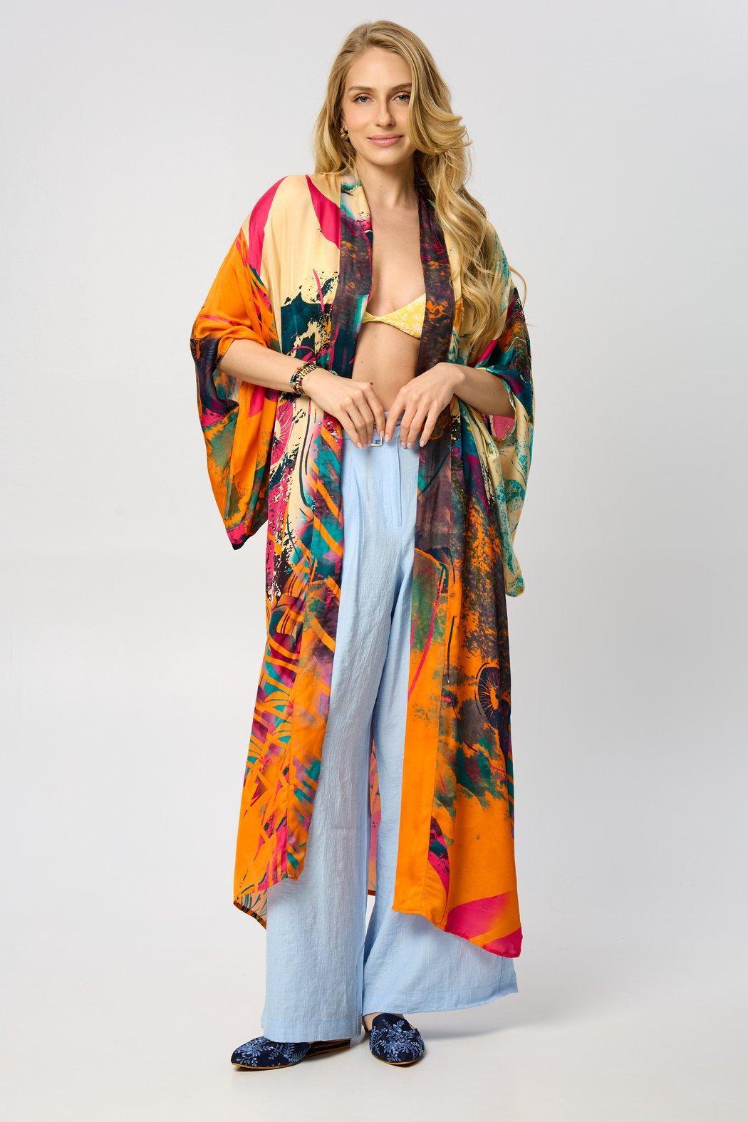 Summer Ulta Kimono Abstract Product Image