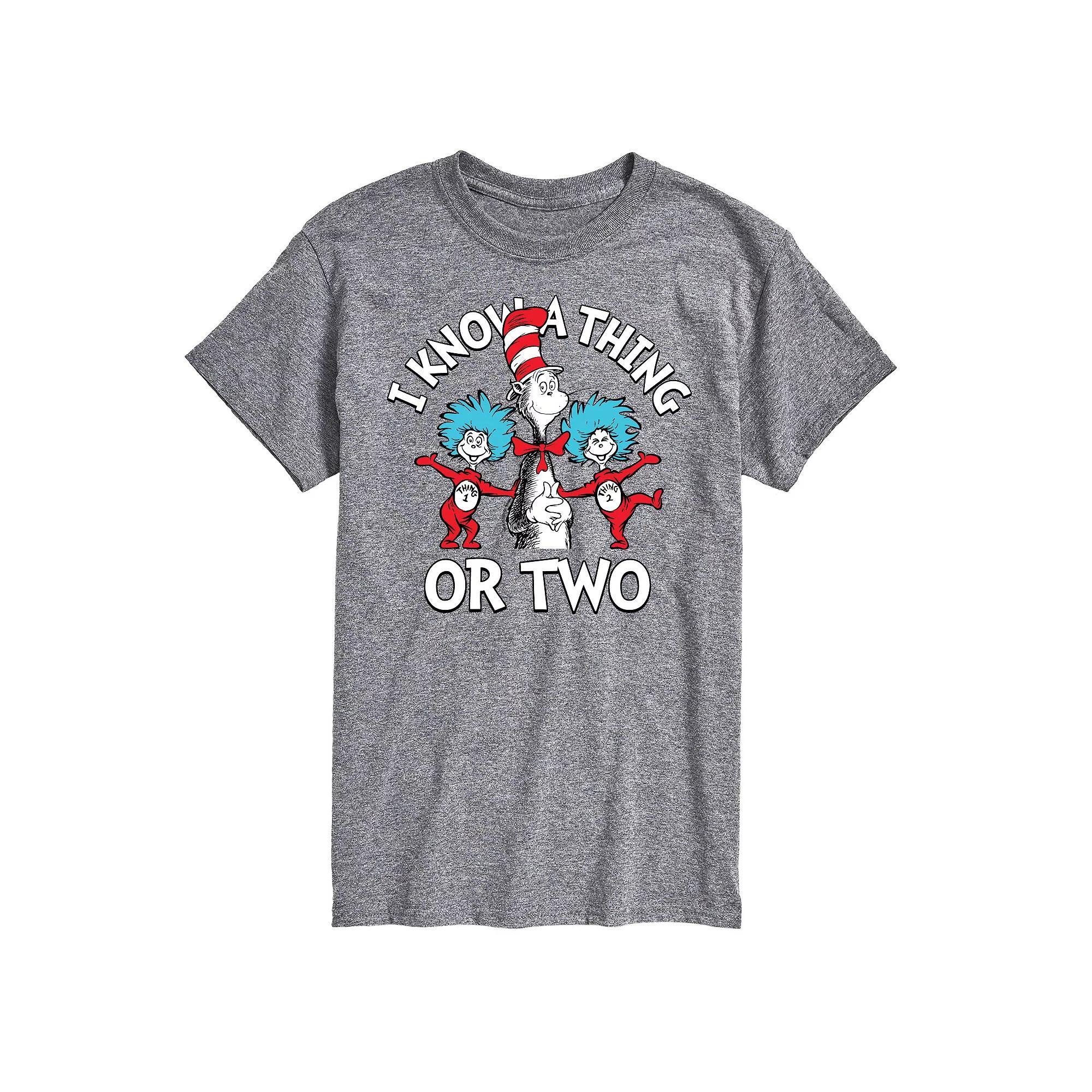 Big & Tall Dr Seuss Know Thing Or Two, Mens Product Image