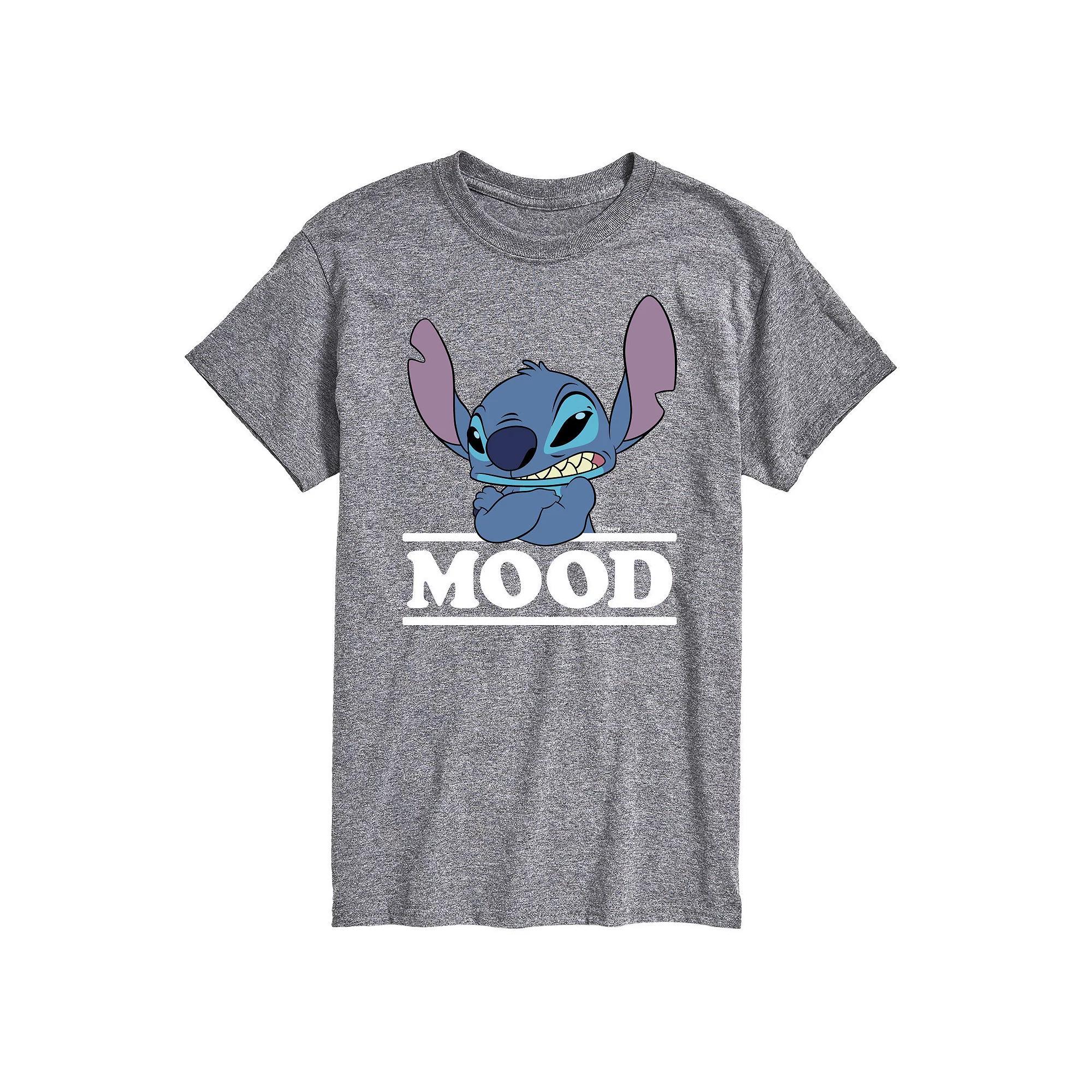 Disneys Lilo and Stitch Big & Tall Mood Graphic Tee, Mens Product Image