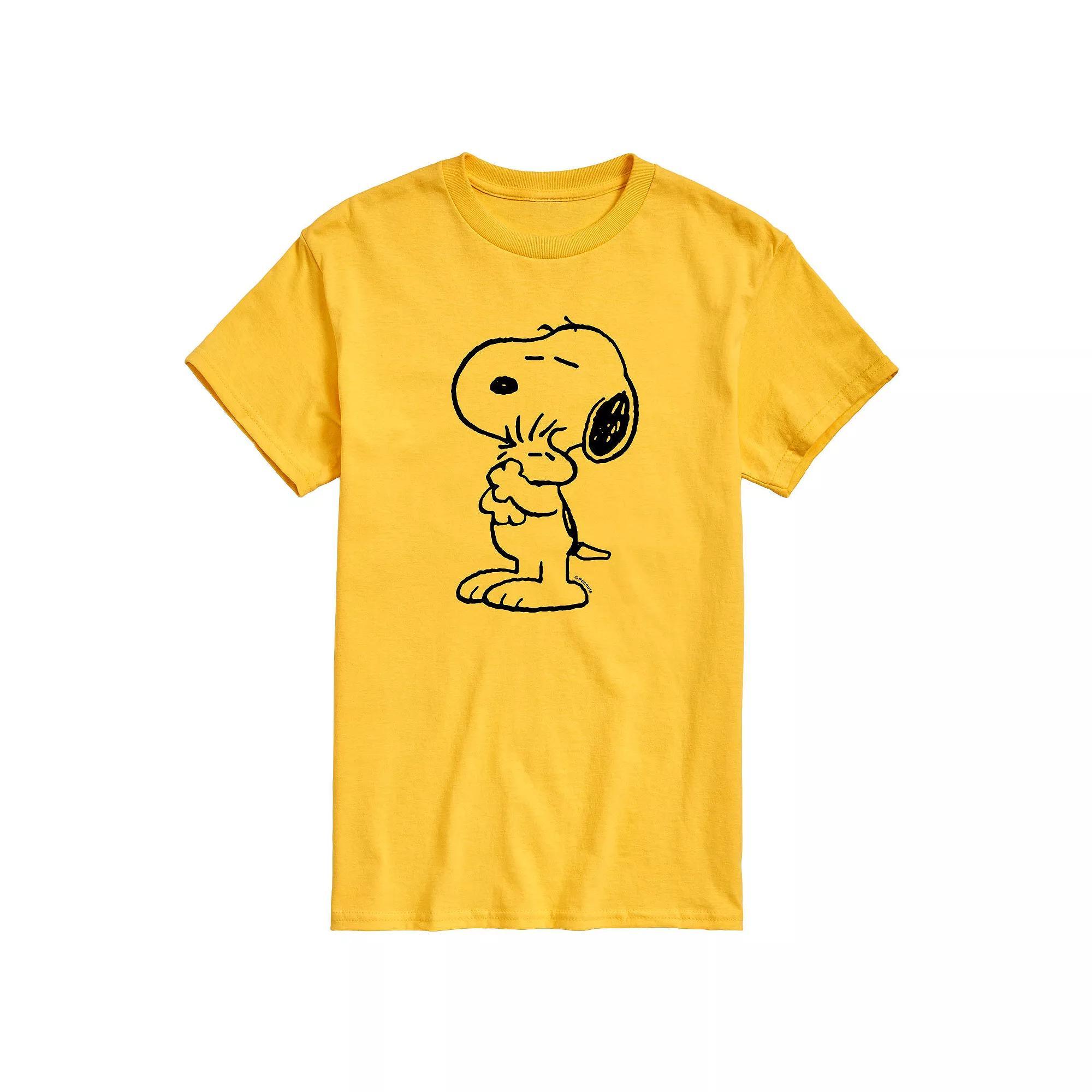 Mens Peanuts Snoopy Love Woodstock Tee Product Image