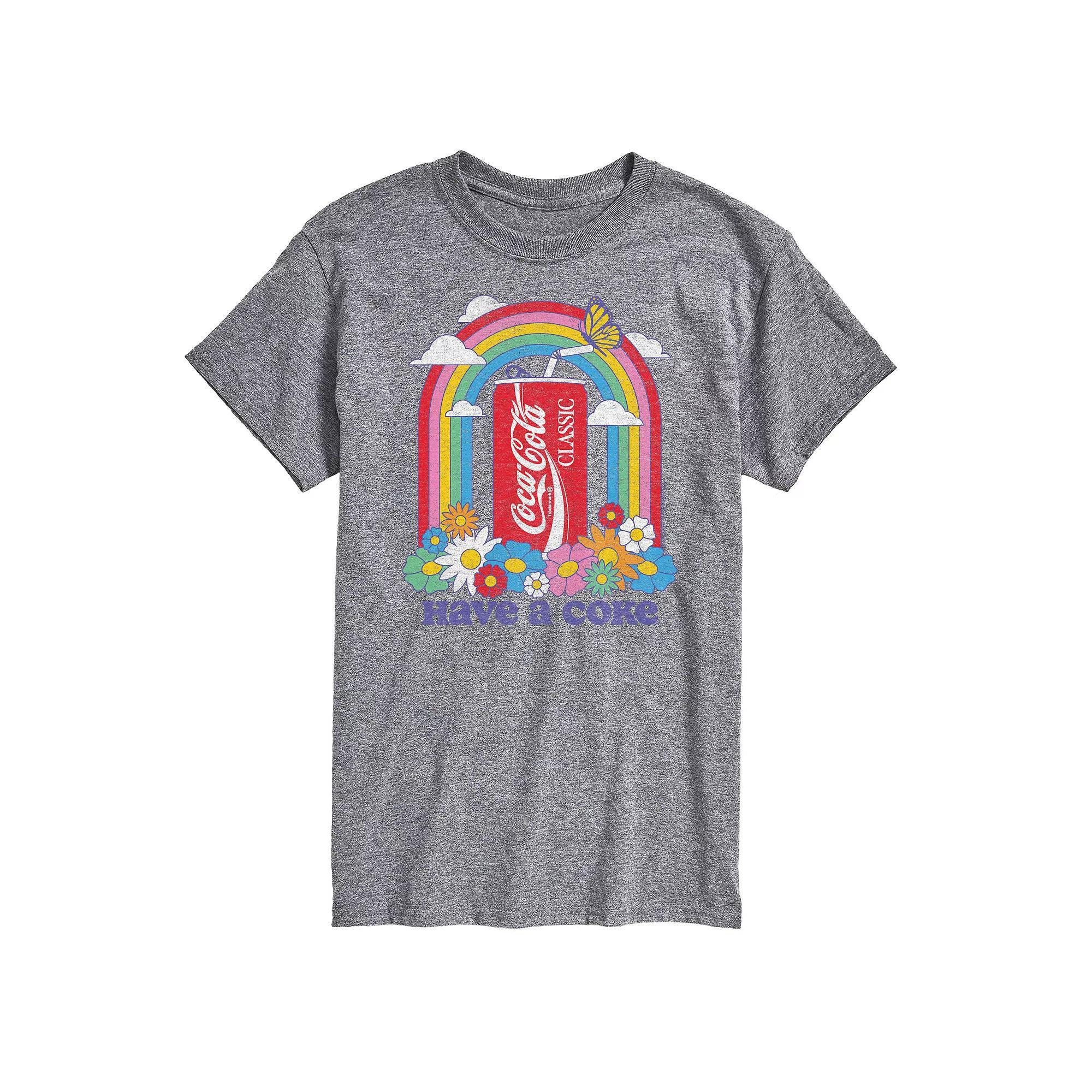 Mens Coca-Cola Have A Coke Rainbow Graphic Tee Product Image
