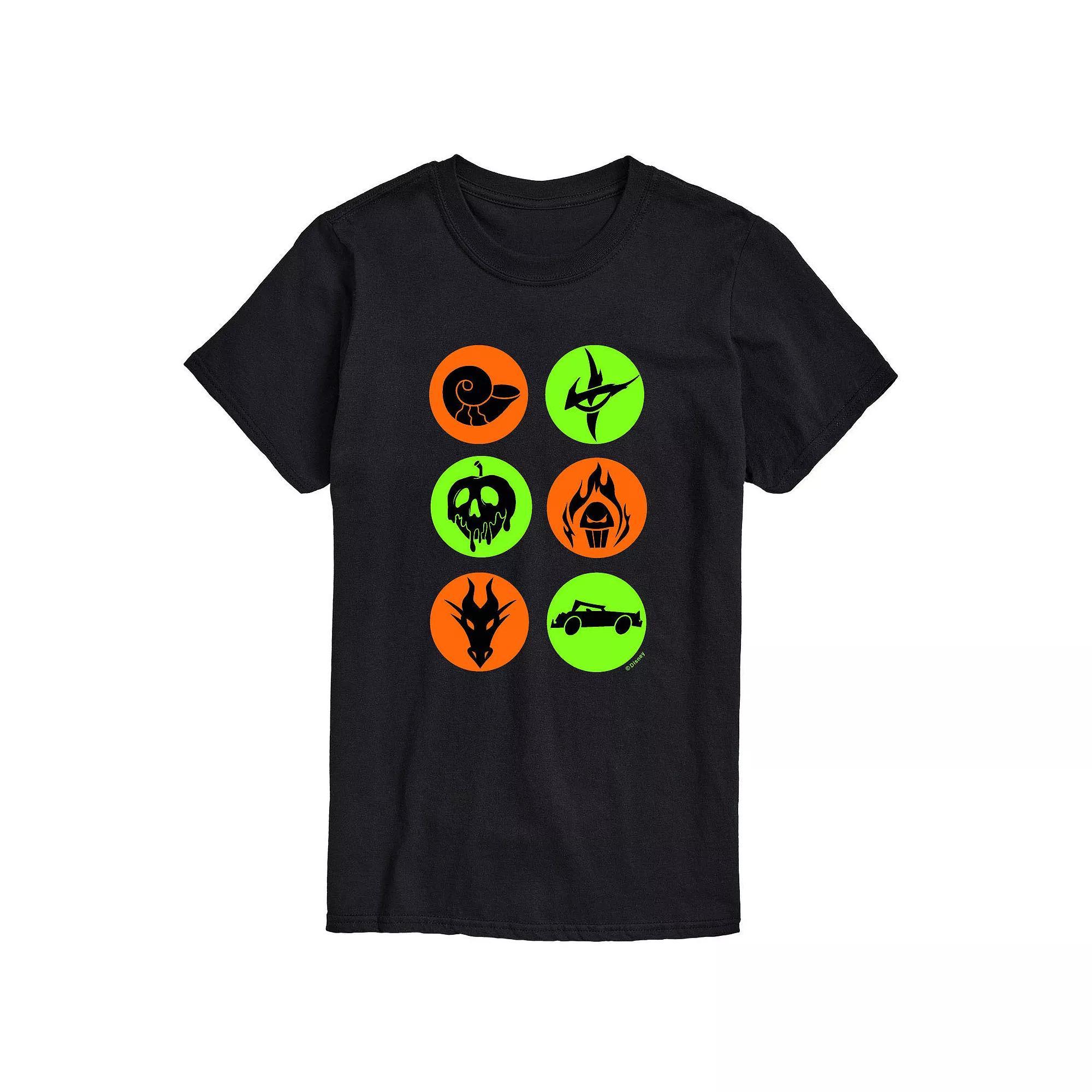 Disney Villains Mens Icons Graphic Tee Product Image