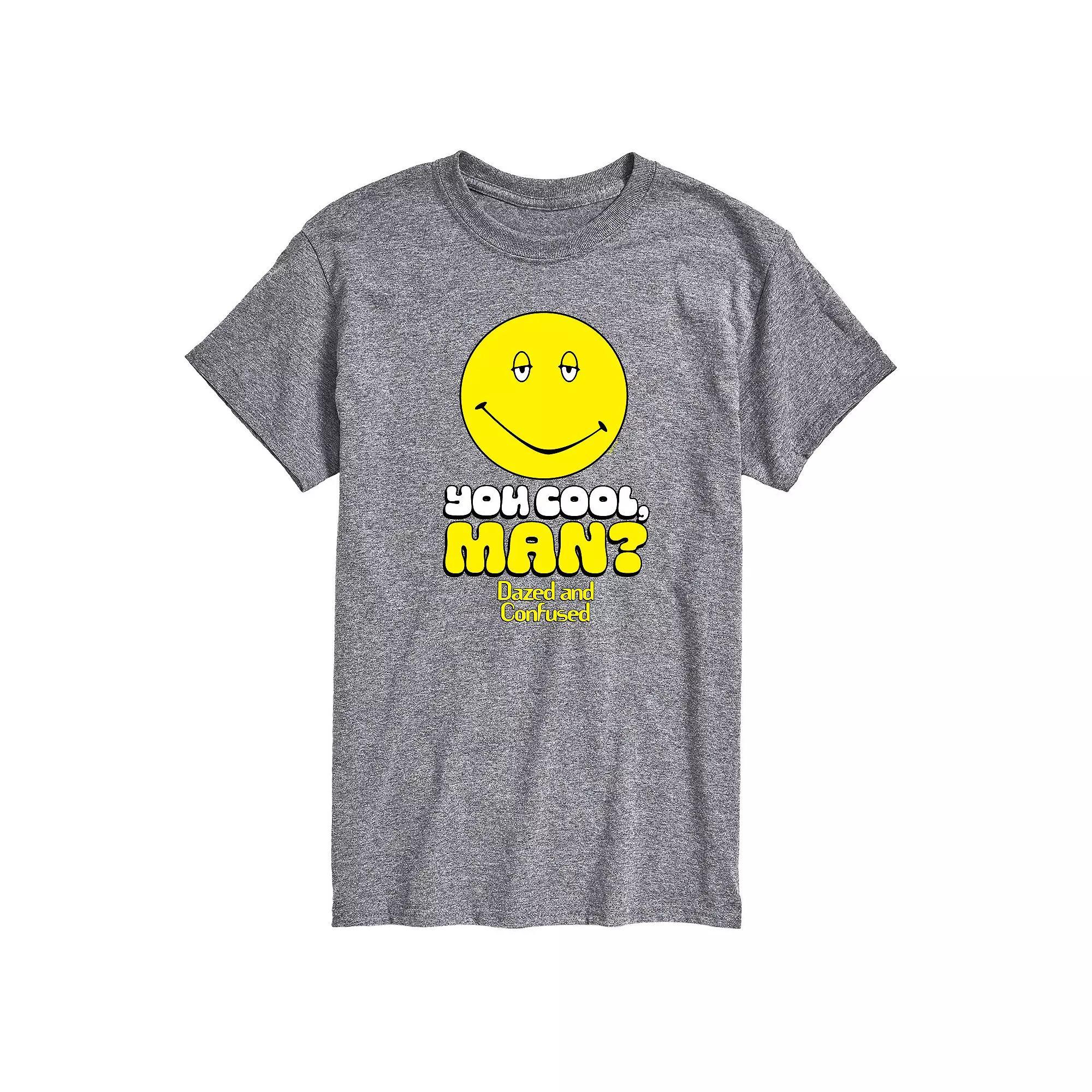 Men's Dazed and Confused You Cool Man Graphic Tee, Size: Medium, Grey Military Green Product Image