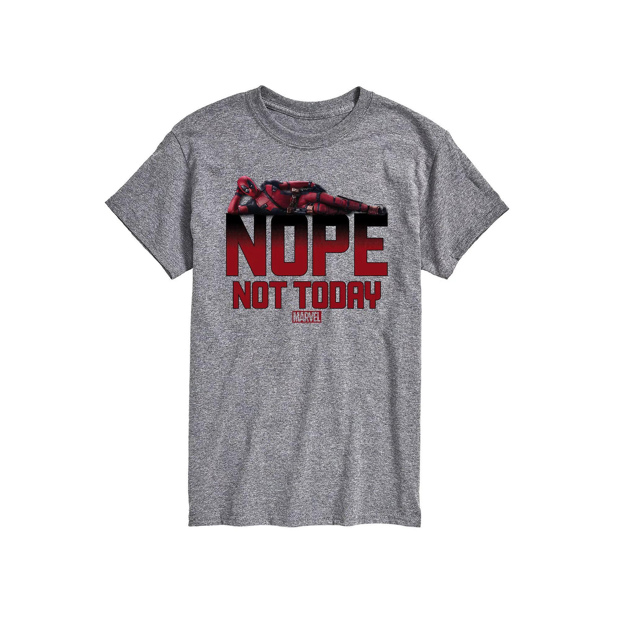 Big & Tall Marvel Deadpool Nope Not Today Graphic Tee, Mens Product Image