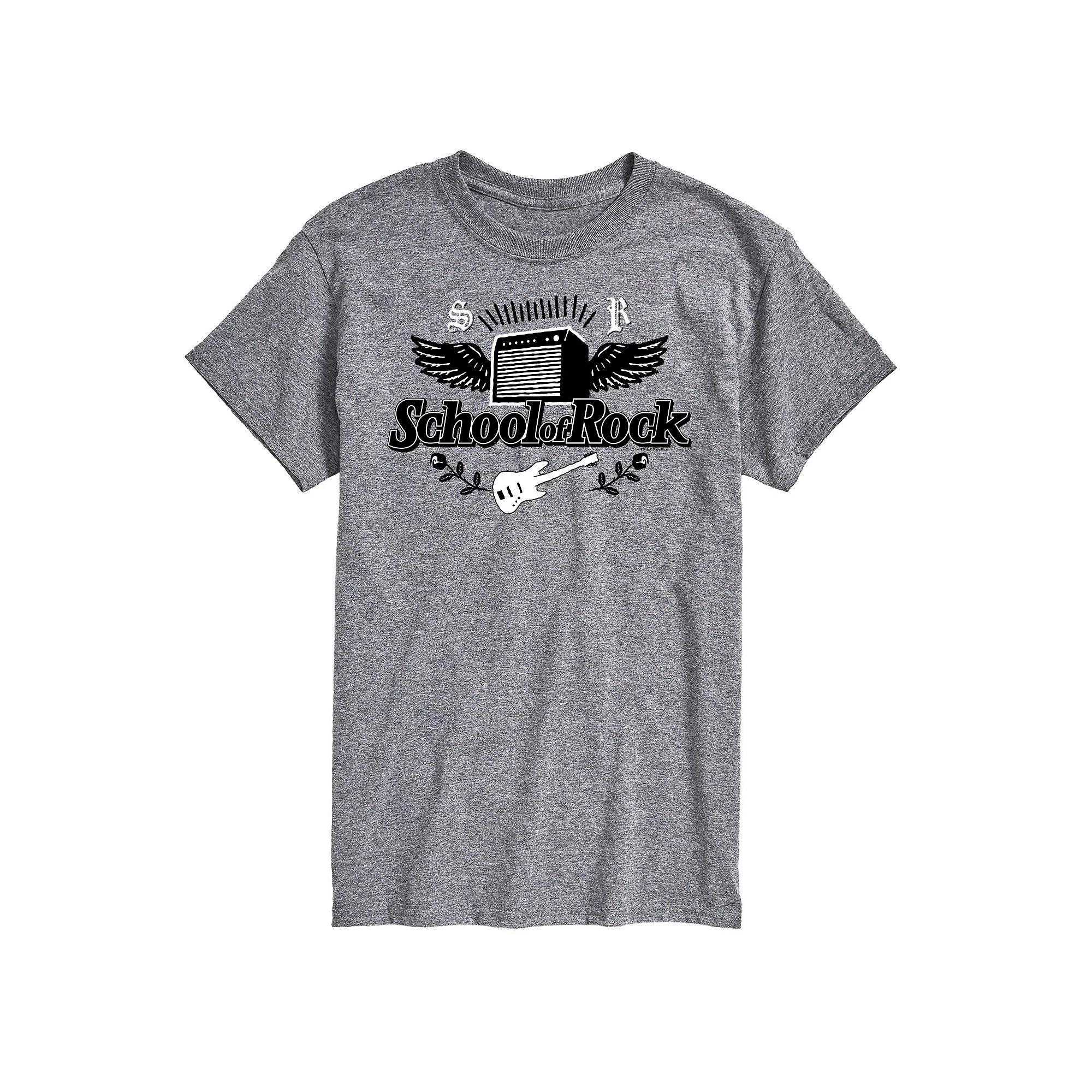 Mens School Of Rock Logo Graphic Tee Product Image