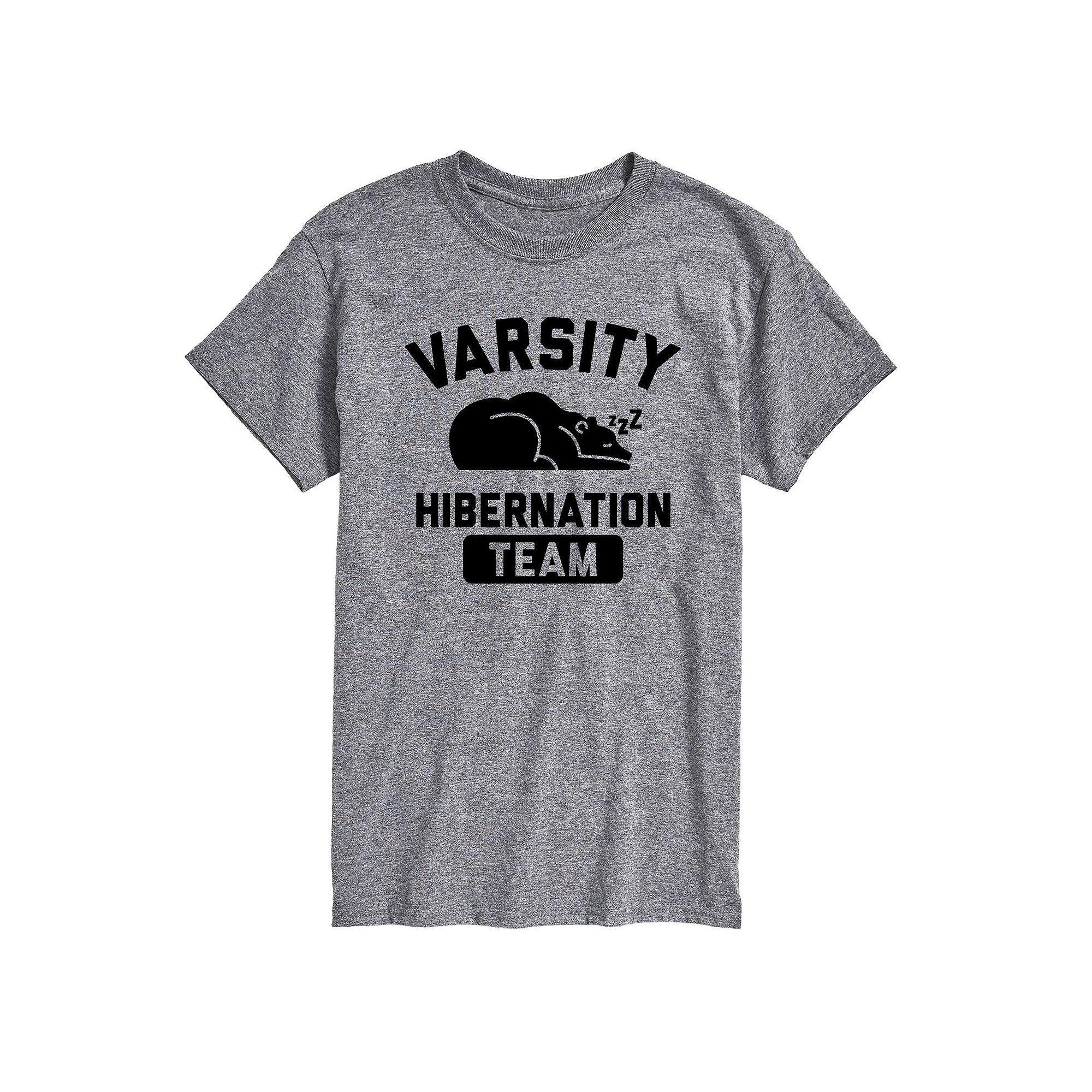 Big & Tall Varsity Hibernation Team Tee, Mens Product Image