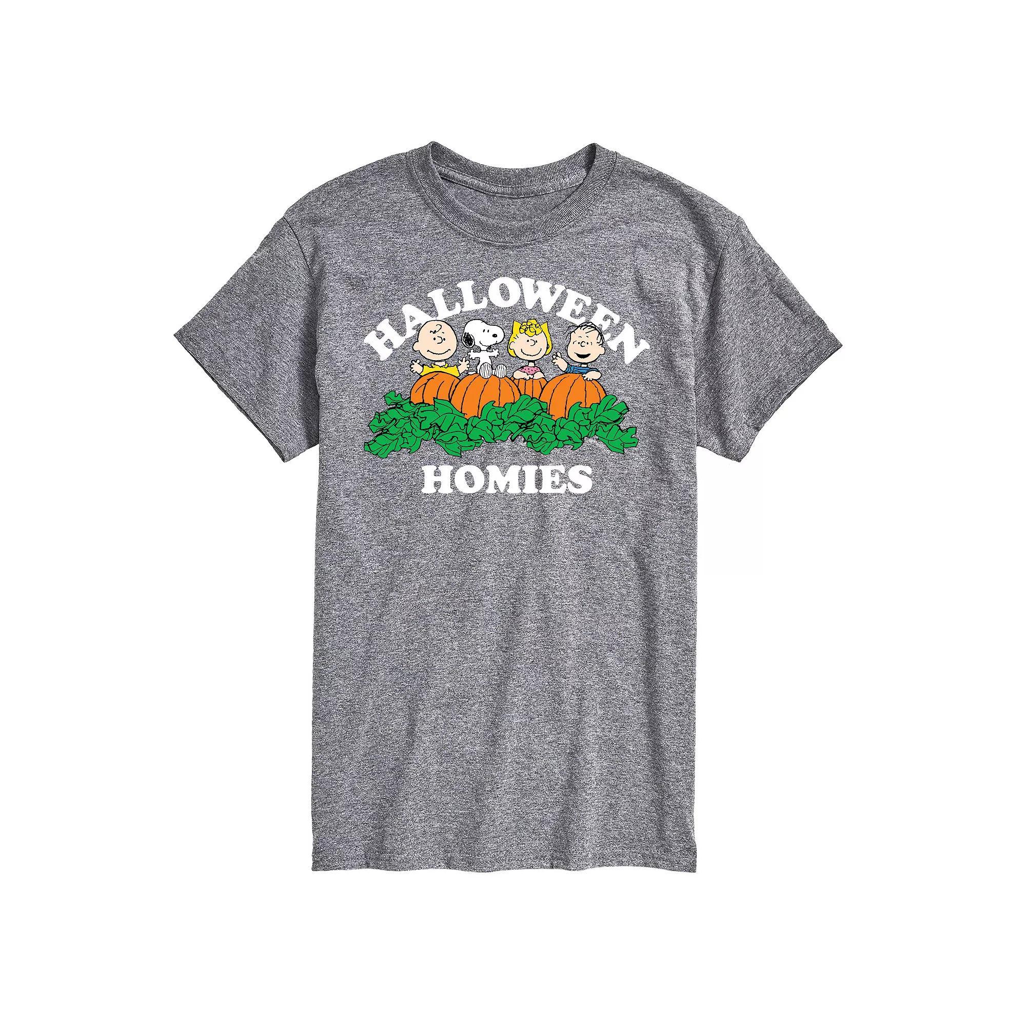 Big & Tall Peanuts Halloween Homies Tee, Mens Product Image