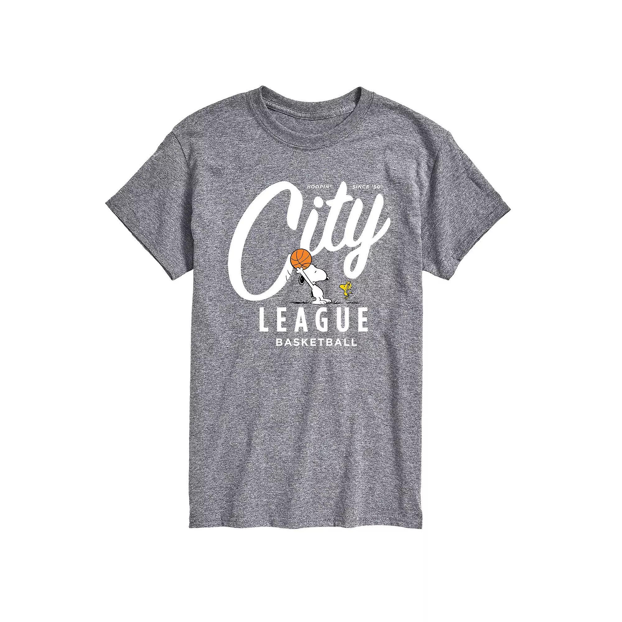 Big & Tall Peanuts City League Tee, Mens Product Image