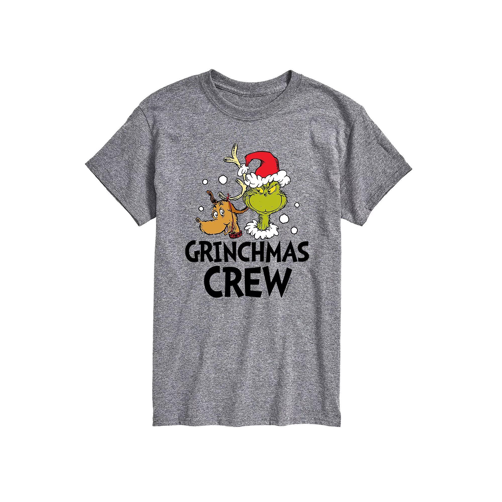 Big & Tall Grinchmas Crew Tee, Mens Product Image