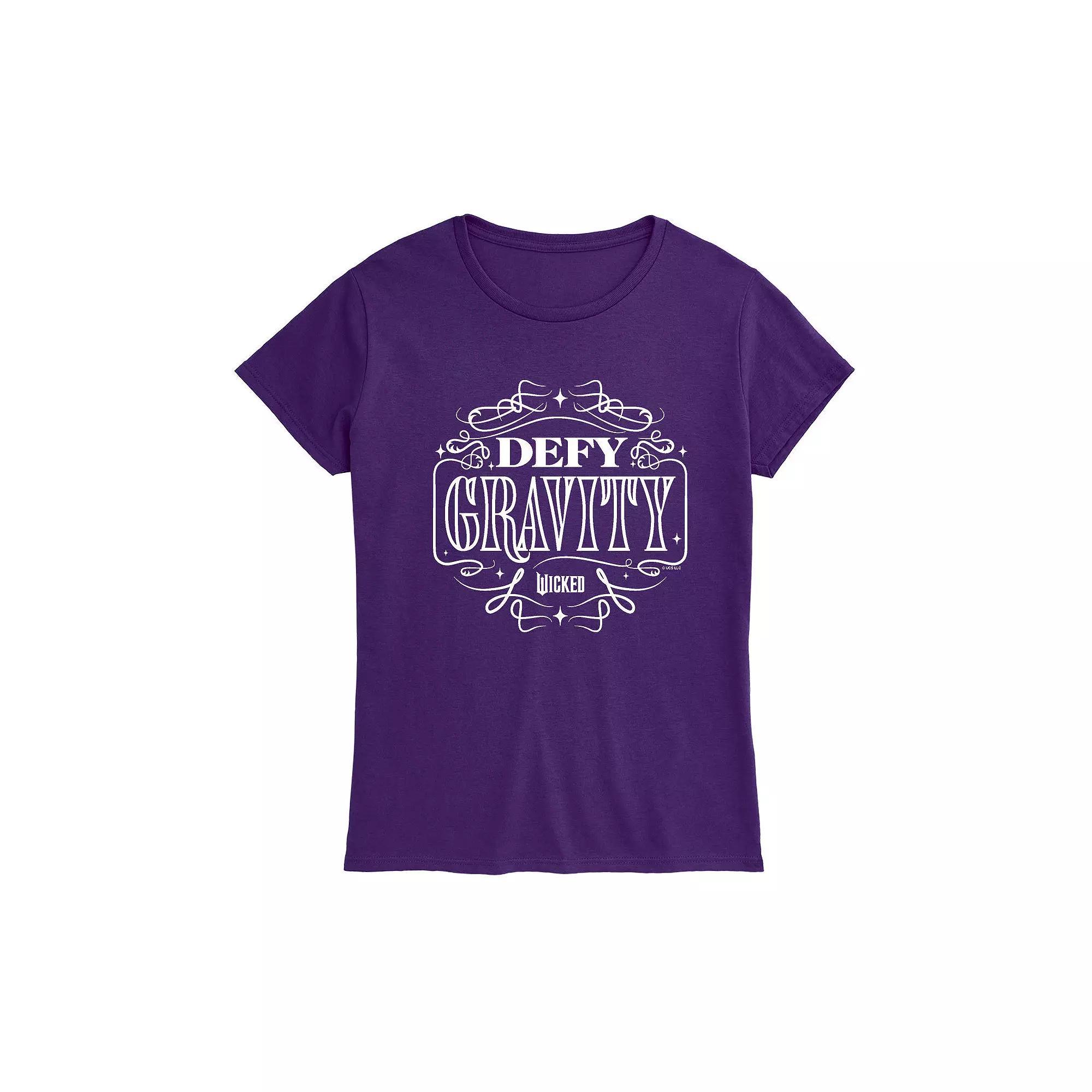 Women's Wicked Defy Gravity Tee, Size: Small, Green Product Image