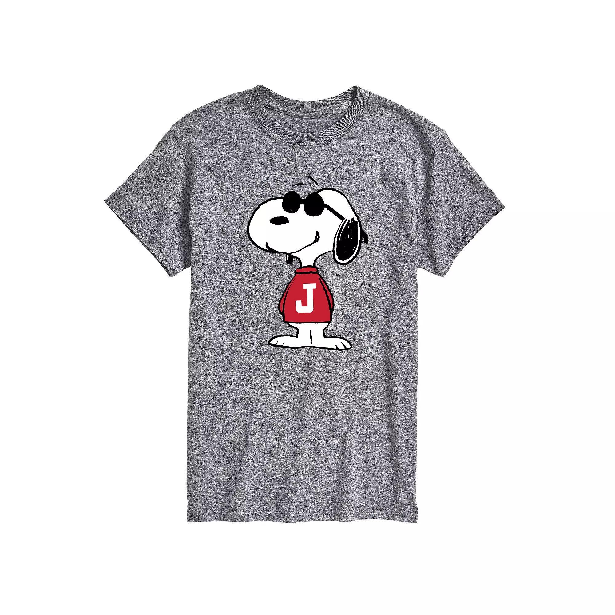 Mens Peanuts Joe Cool Pose Graphic Tee Product Image