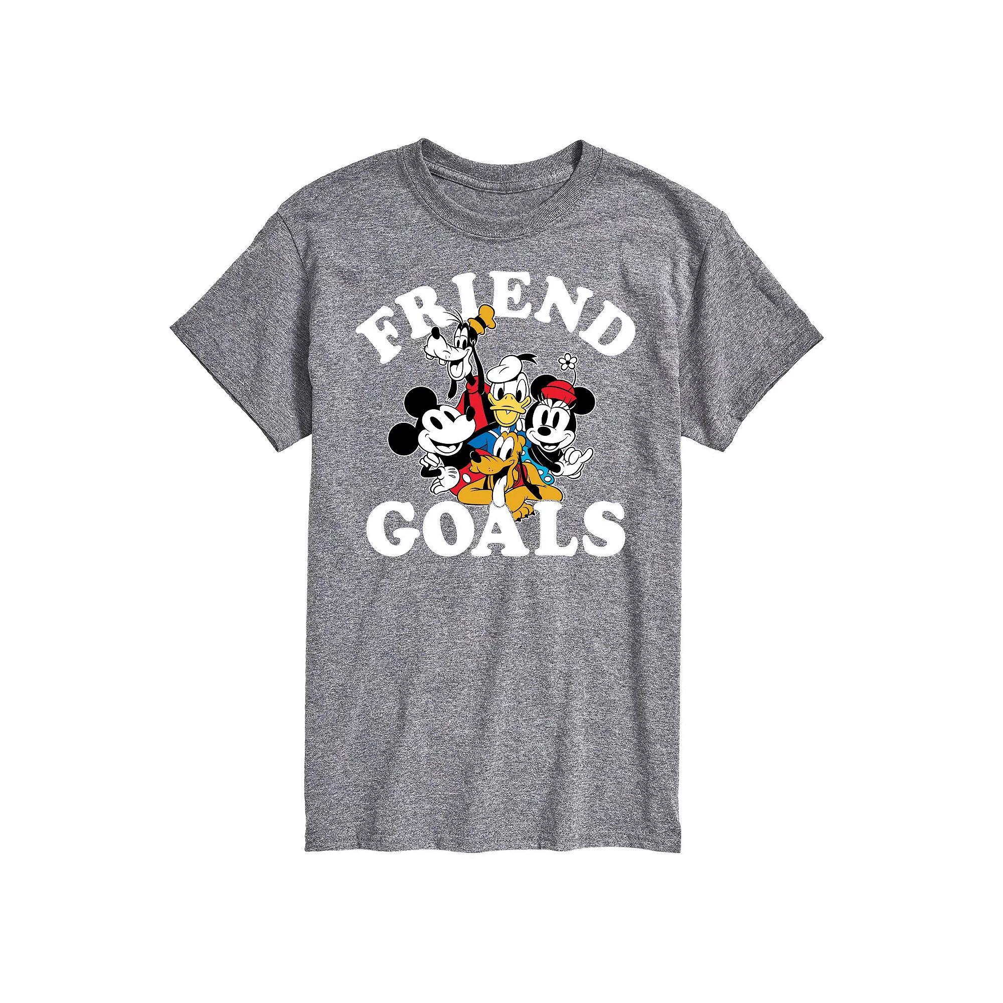 Disneys Mens Friend Goals Graphic Tee Product Image