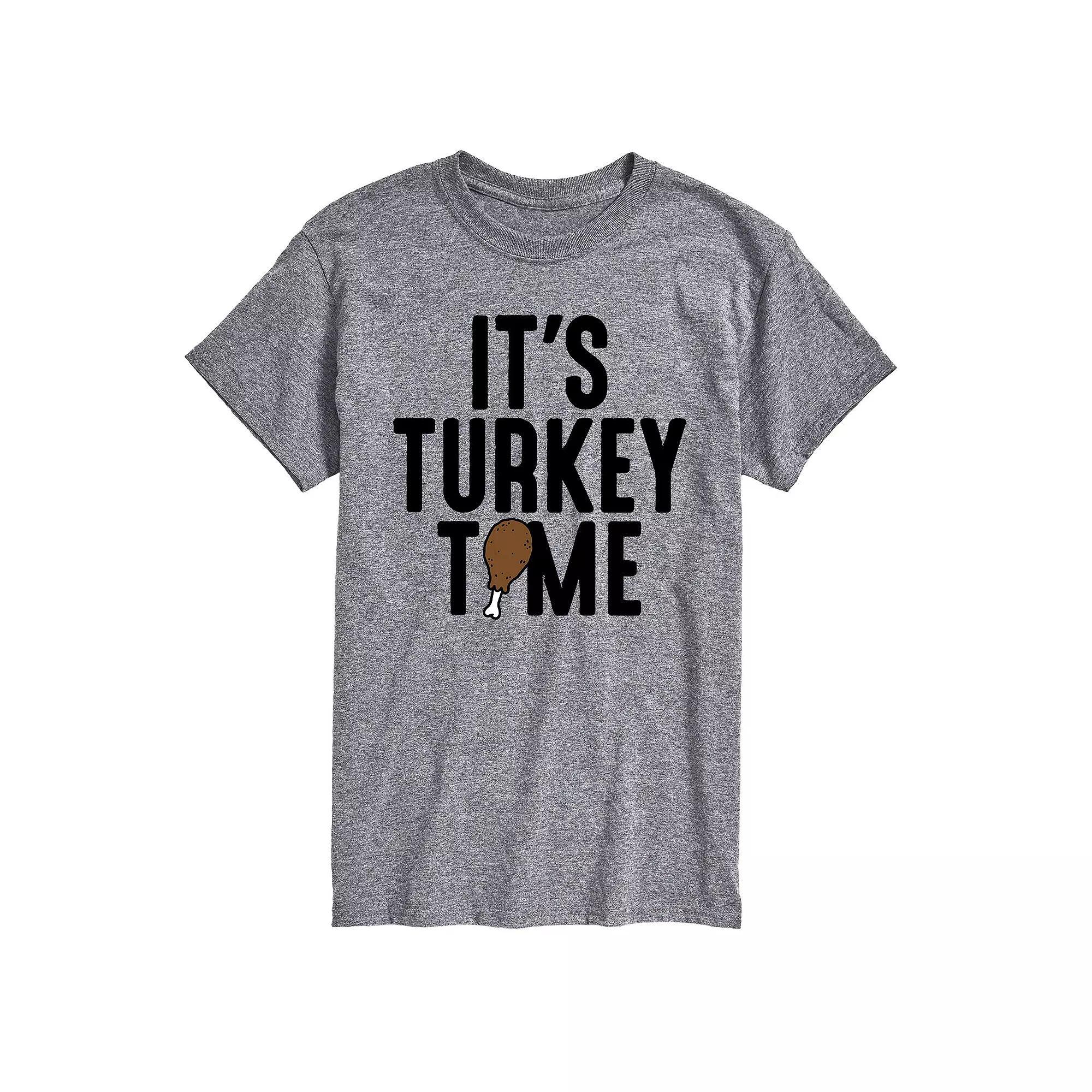 Big & Tall Its Turkey Time Tee, Mens Product Image