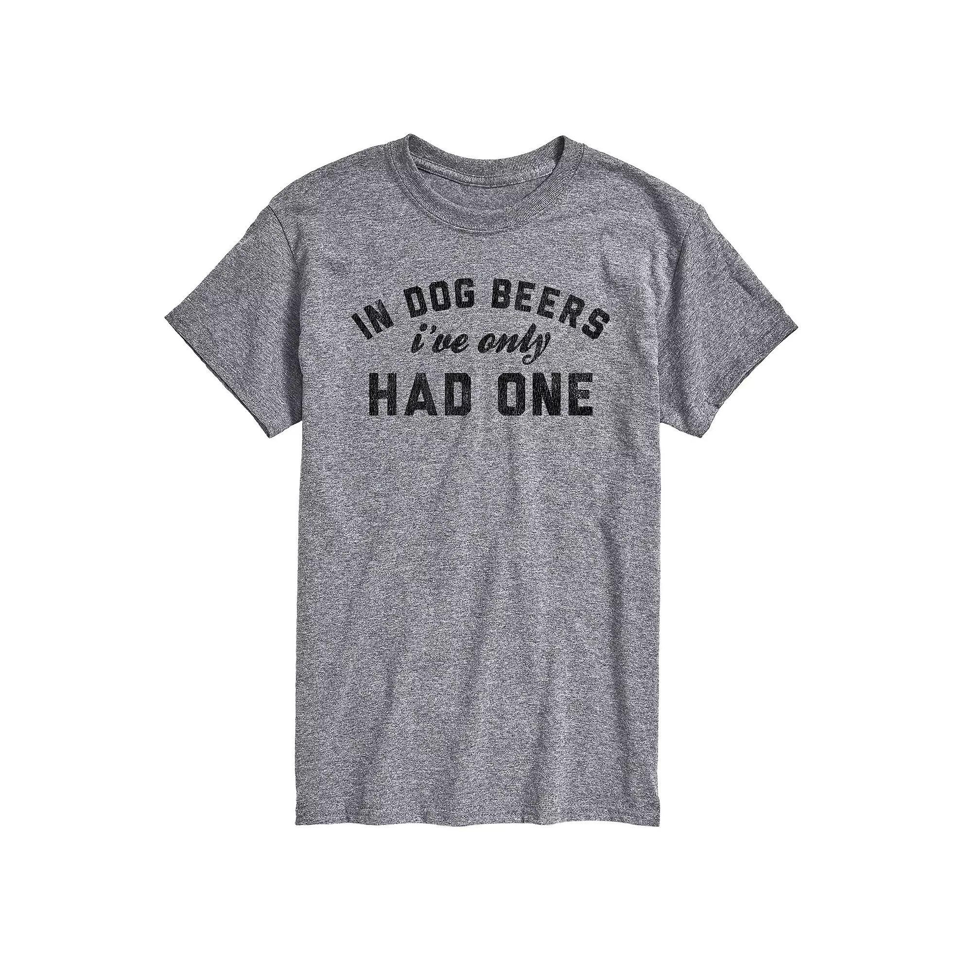 Mens In Dog Beers Ive Only Had One Graphic Tee Product Image
