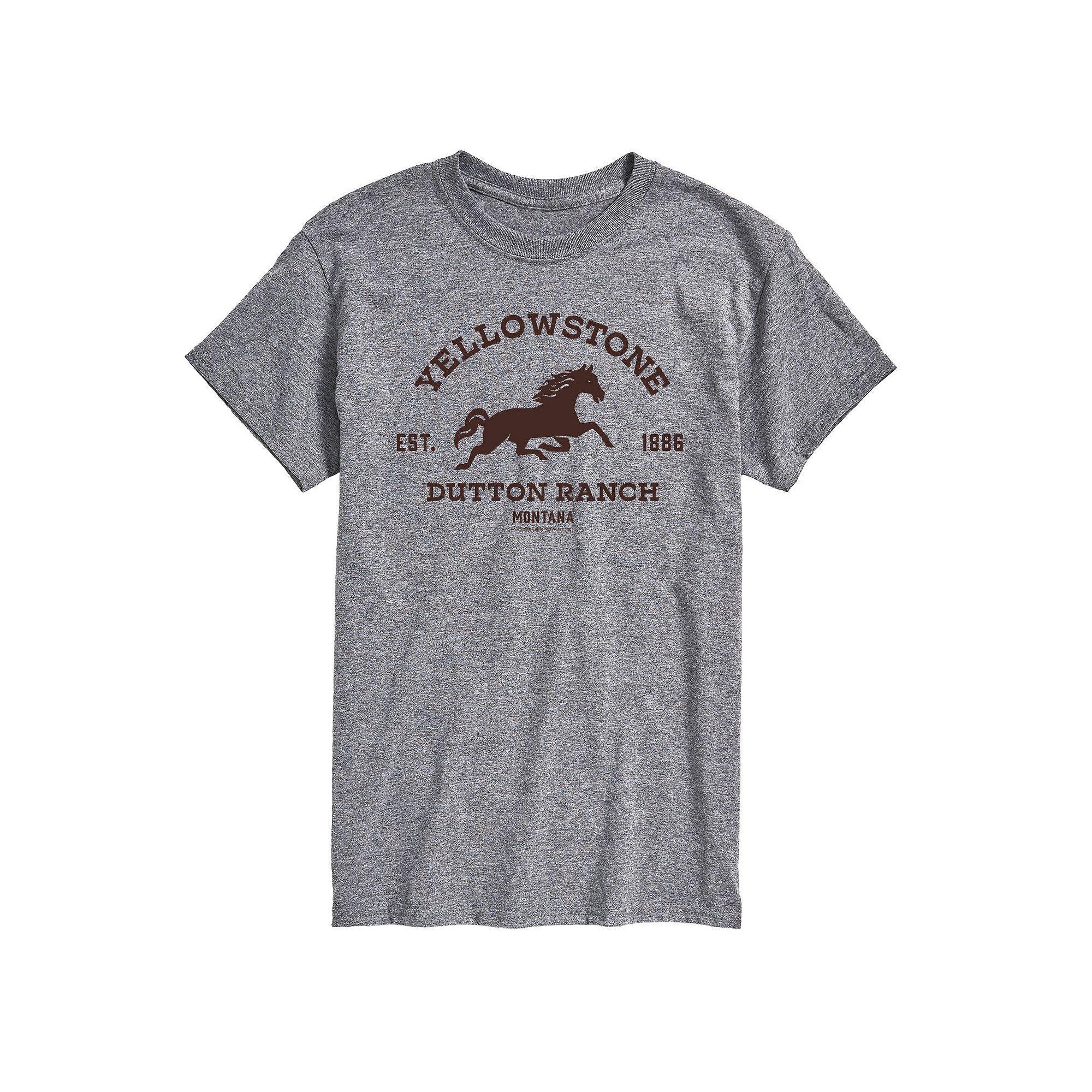 Big & Tall Yellowstone Est 1886 Tee, Mens Product Image