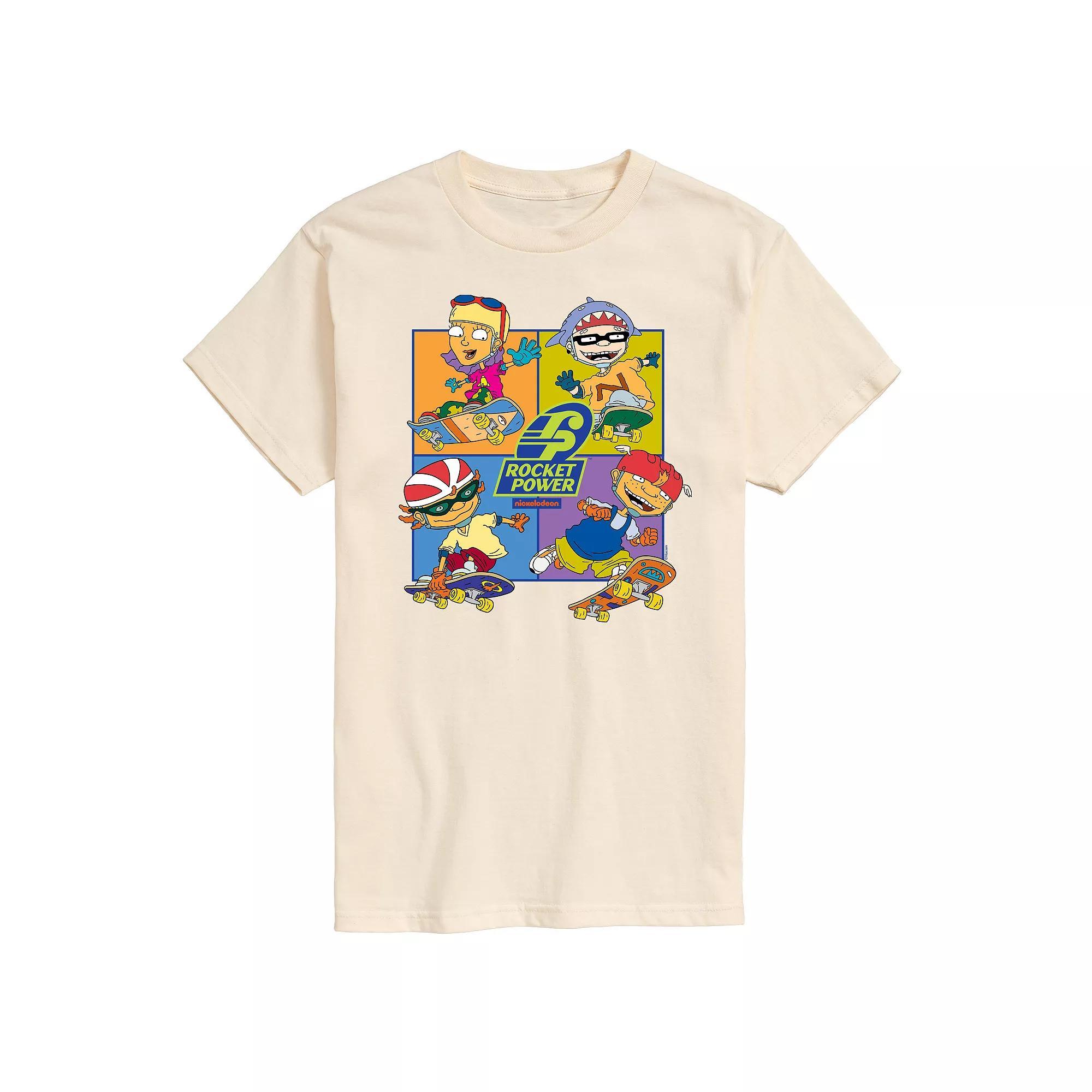Mens Nickelodeon Rocket Power Grid Graphic Tee Product Image