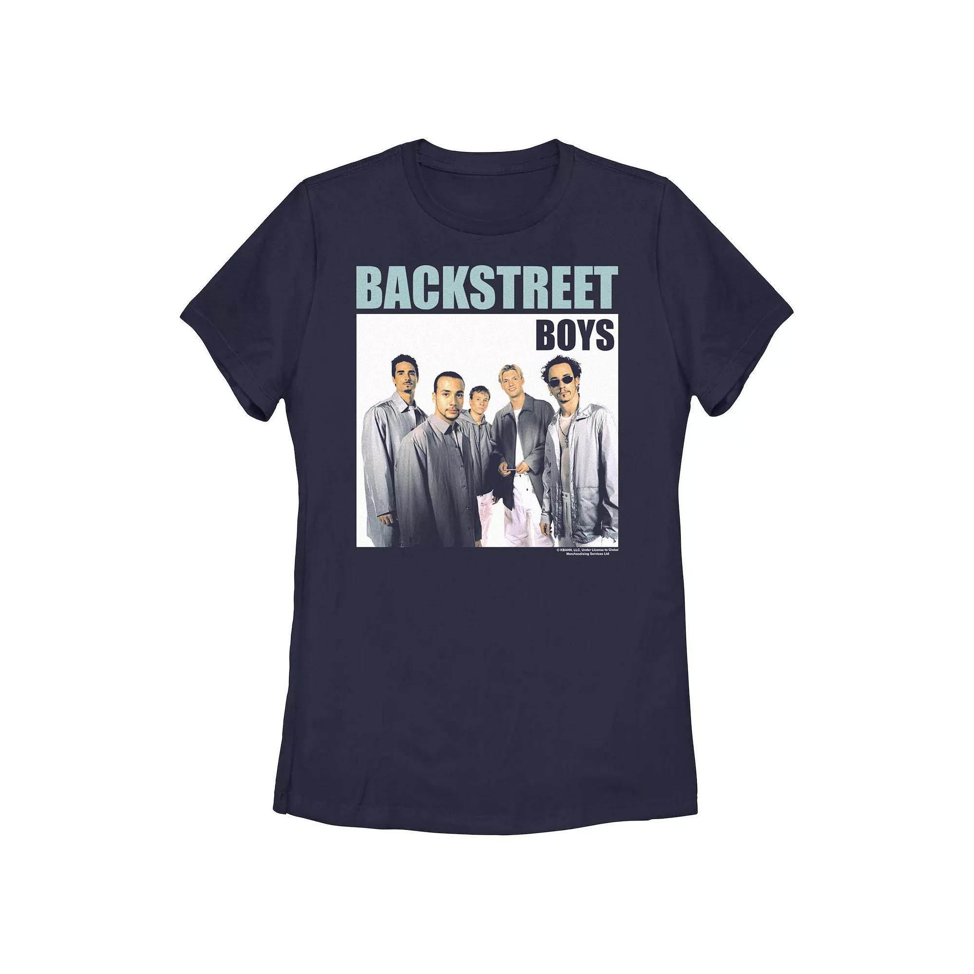 Juniors' Backstreet Boys Headliners Graphic Tee, Women's, Size: Small, Blue Product Image
