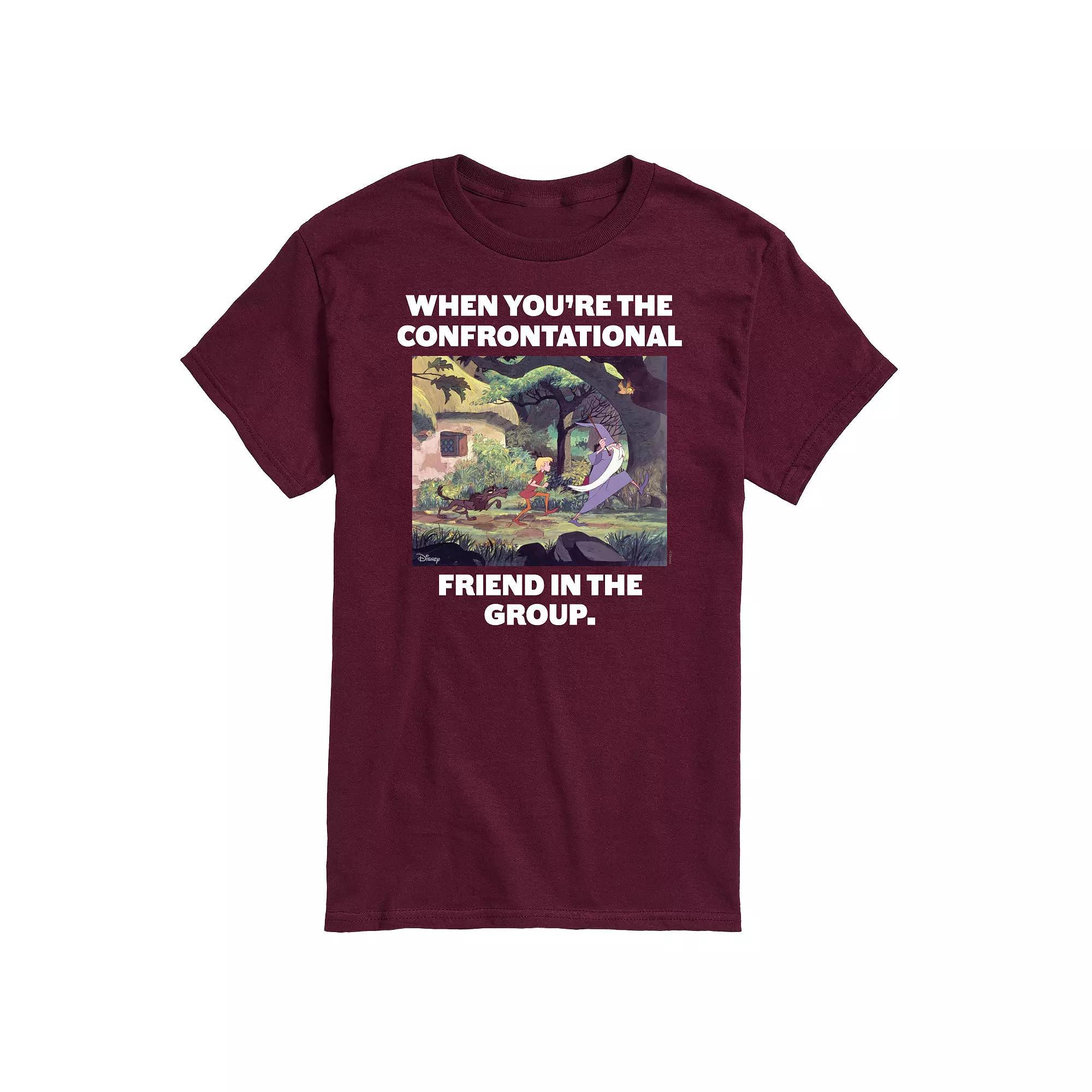 Disneys The Sword in the Stone Mens When Youre The Confrontational Friend Graphic Tee Product Image