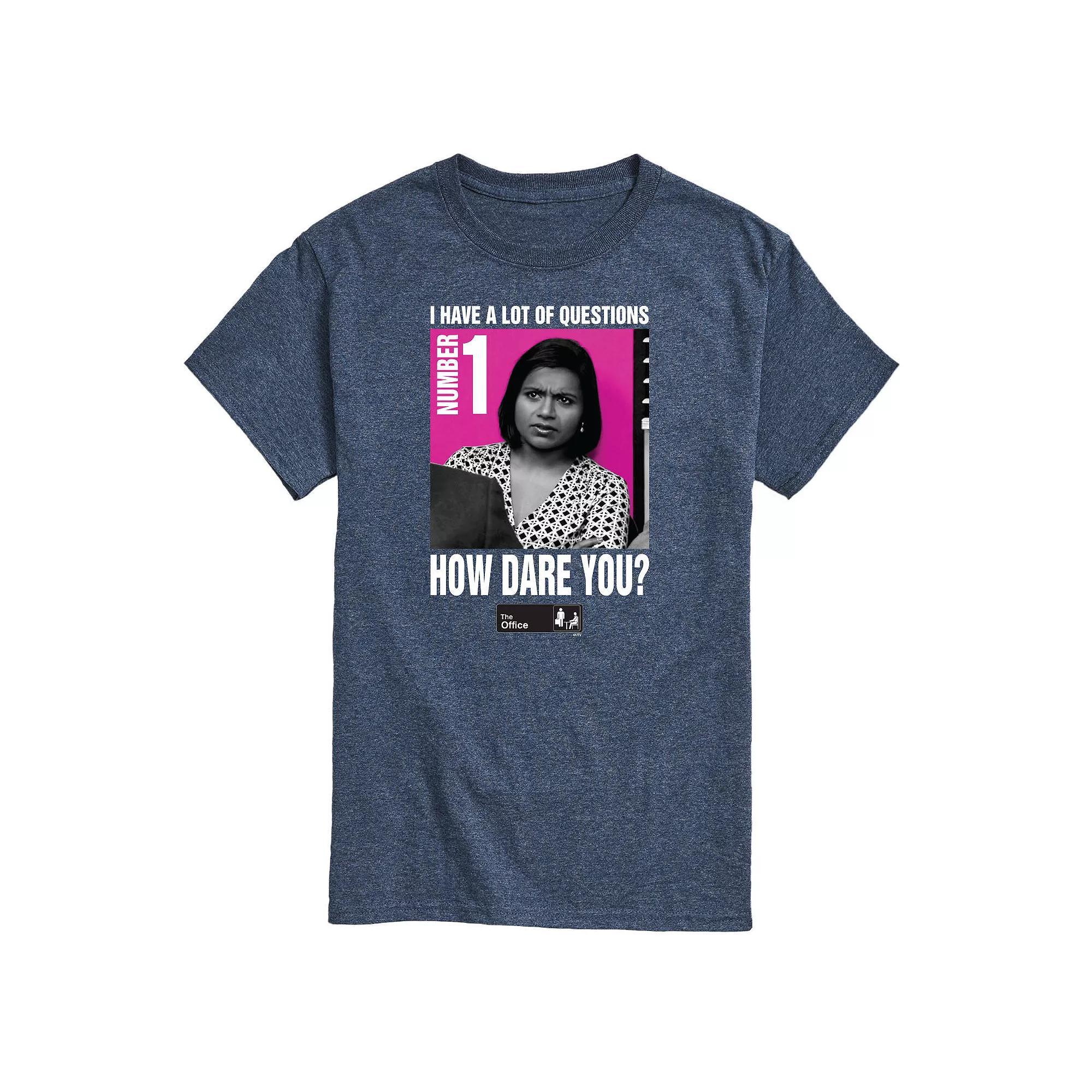 Mens The Office Kelly How Dare You Tee Product Image