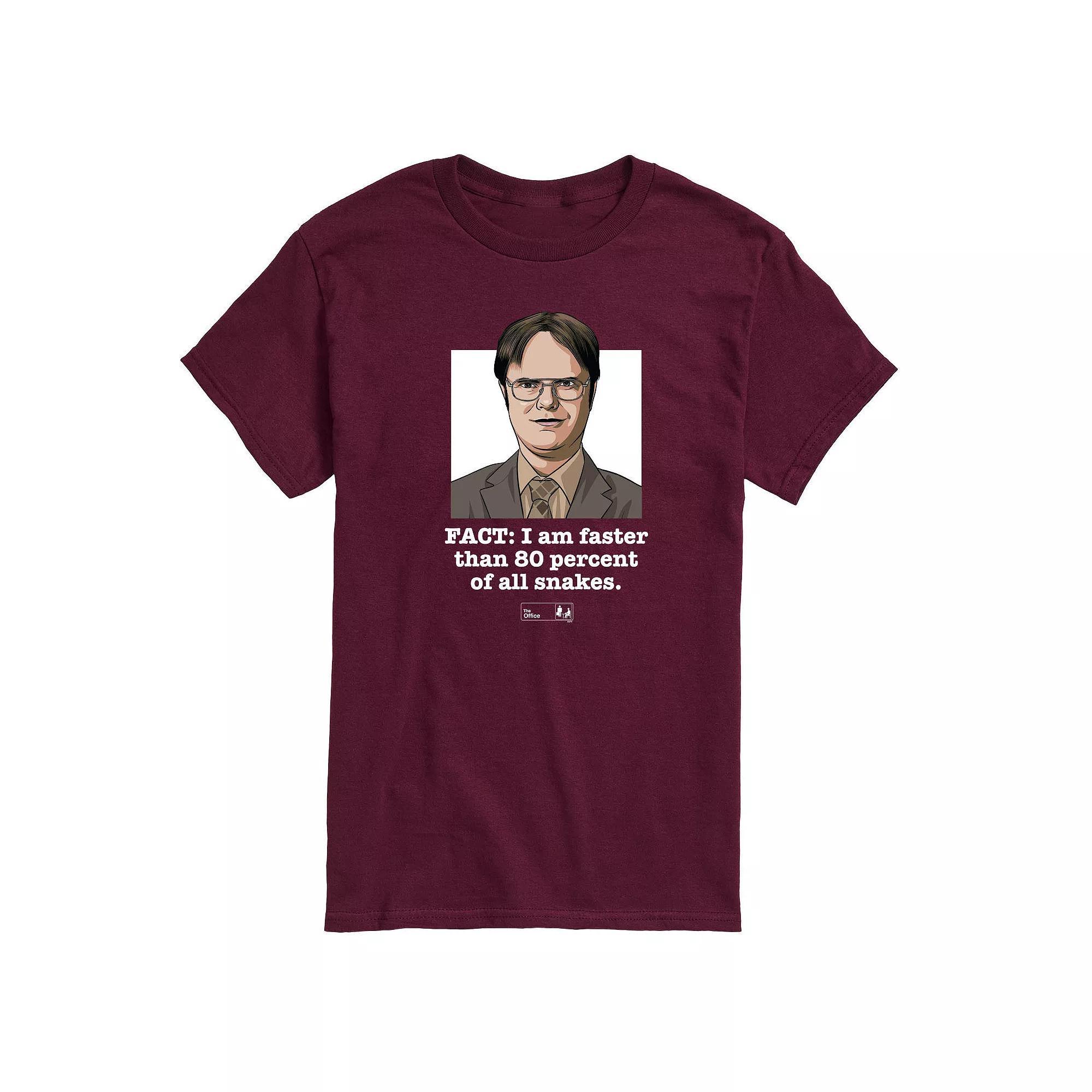Mens The Office Dwight Fact Faster Graphic Tee Product Image