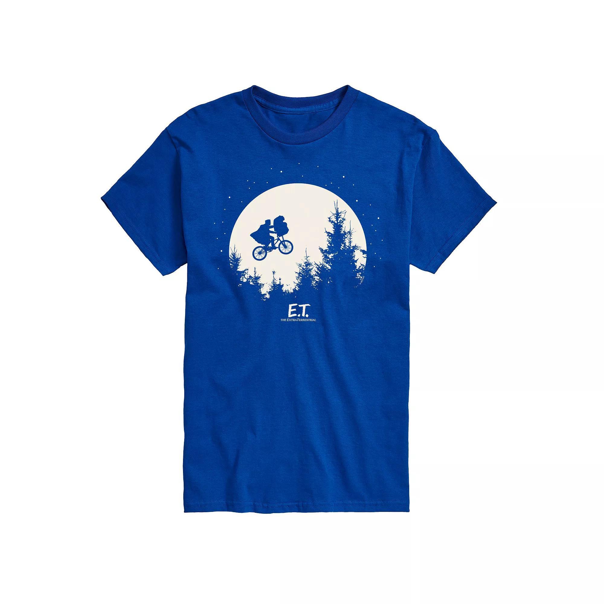 Big & Tall ET Bike Moon Tee, Mens Product Image