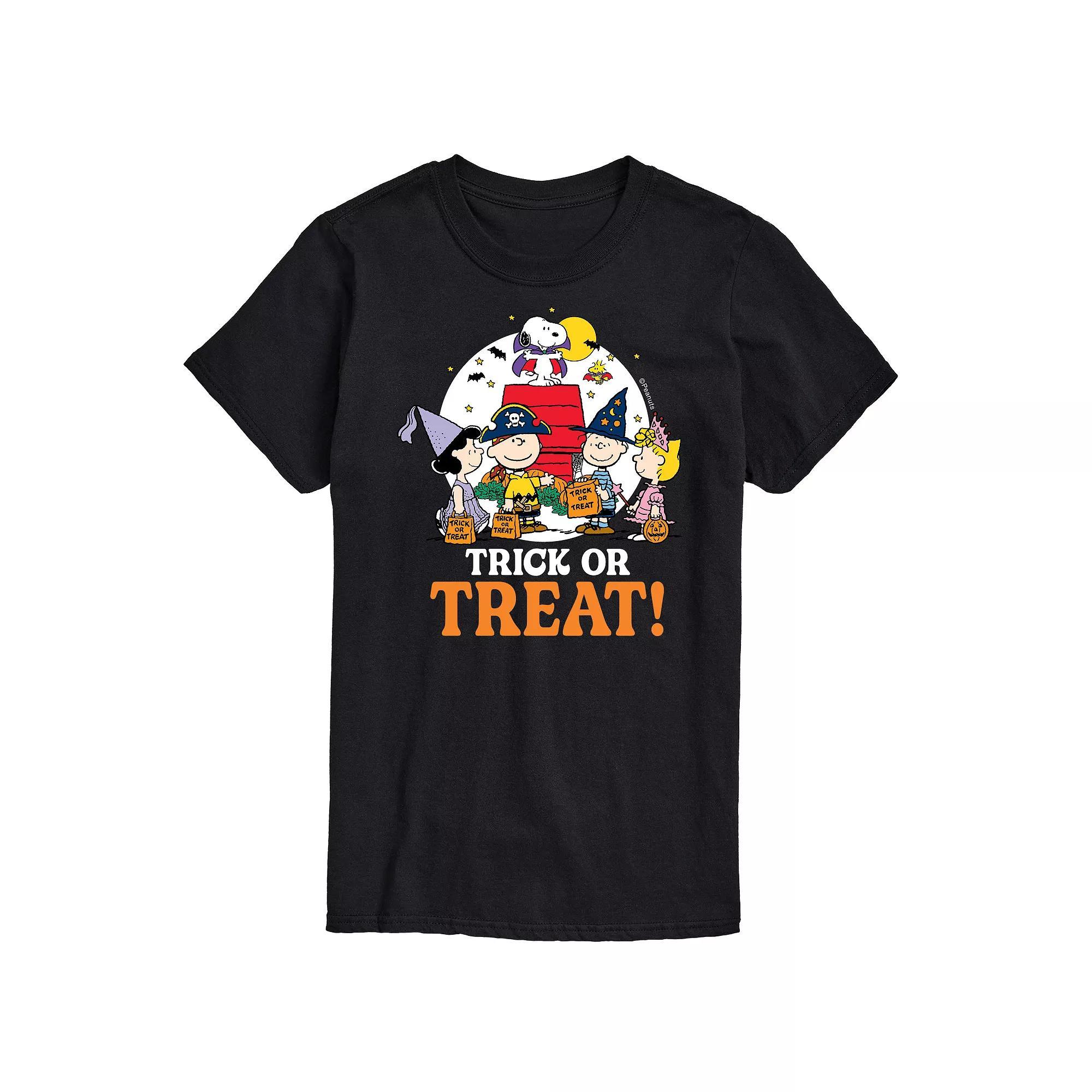 Mens Peanuts Trick Or Treat Tee Product Image