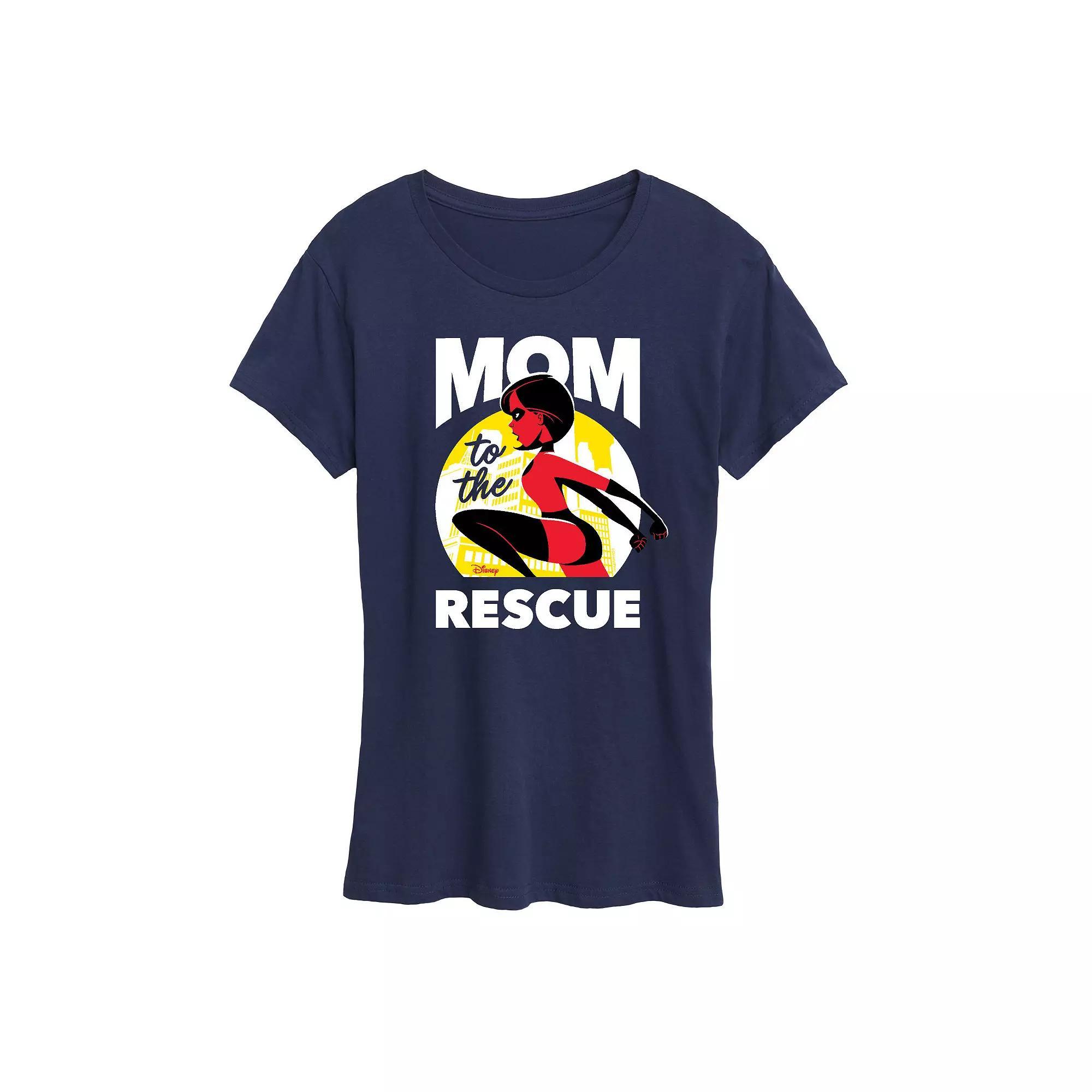 Disney / Pixars The Incredibles Womens Mom Rescue Graphic Tee Product Image