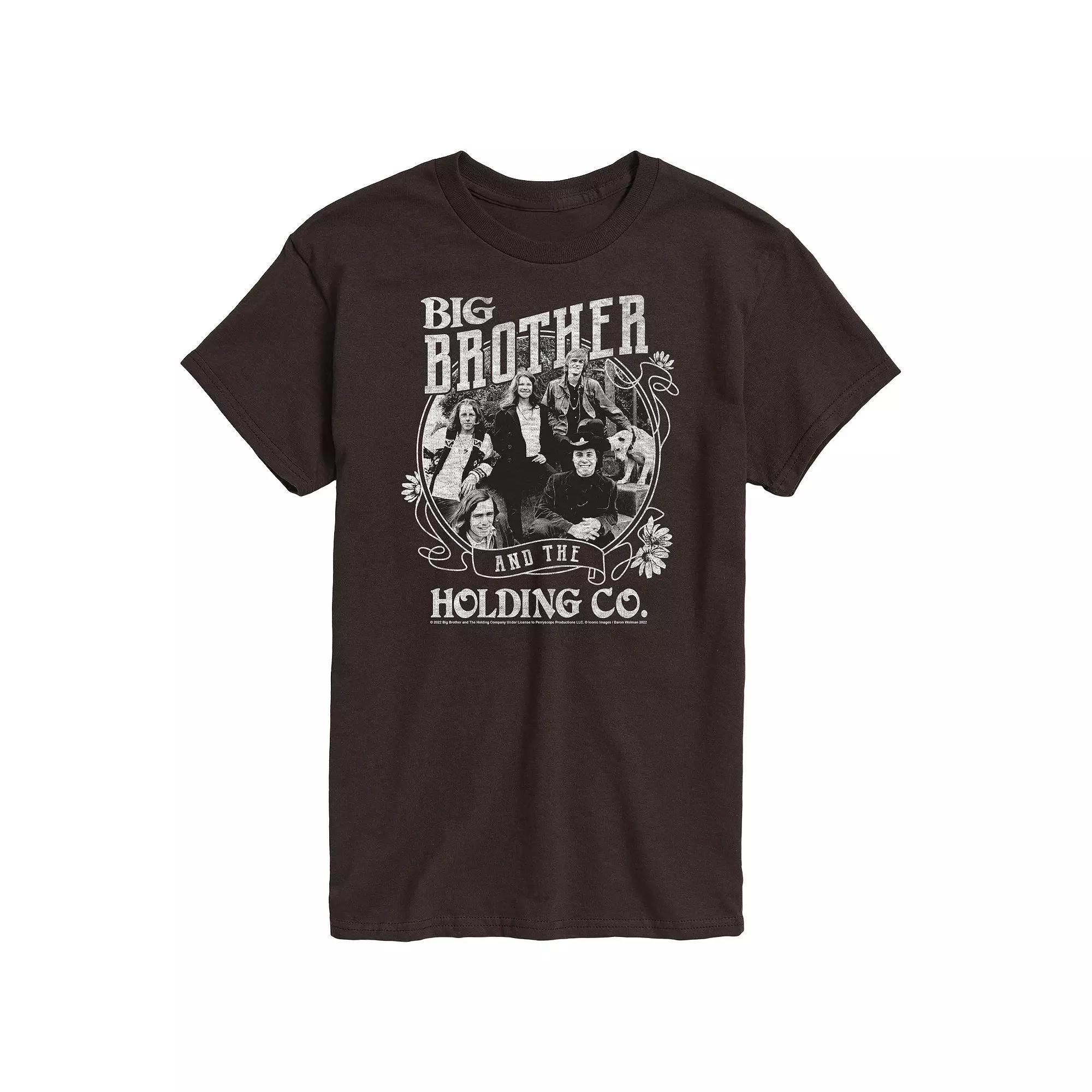 Big & Tall Big Brother Flowers Co Tee, Mens Product Image