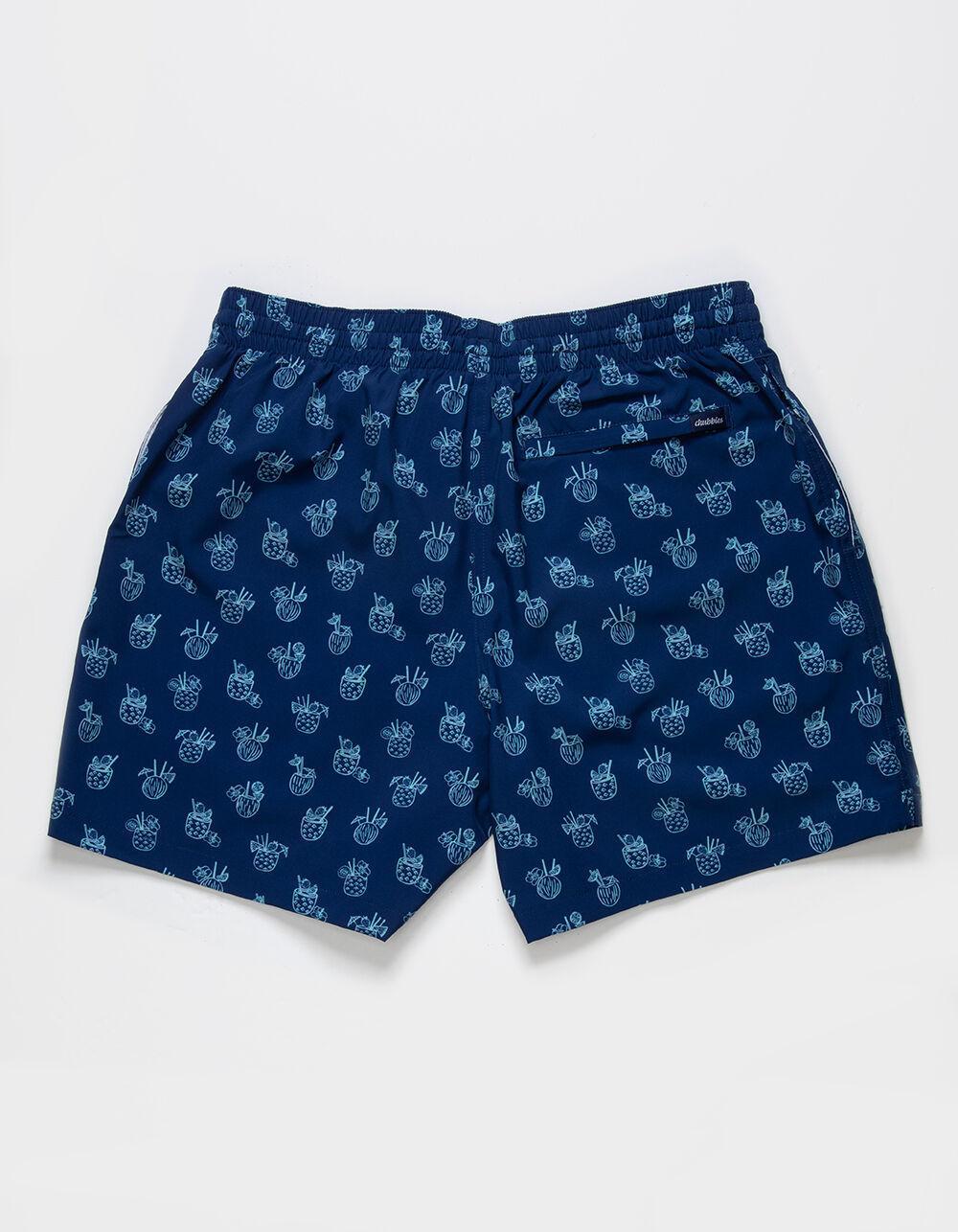 CHUBBIES Classic Mens 5.5'' Volley Shorts - BLUE Product Image