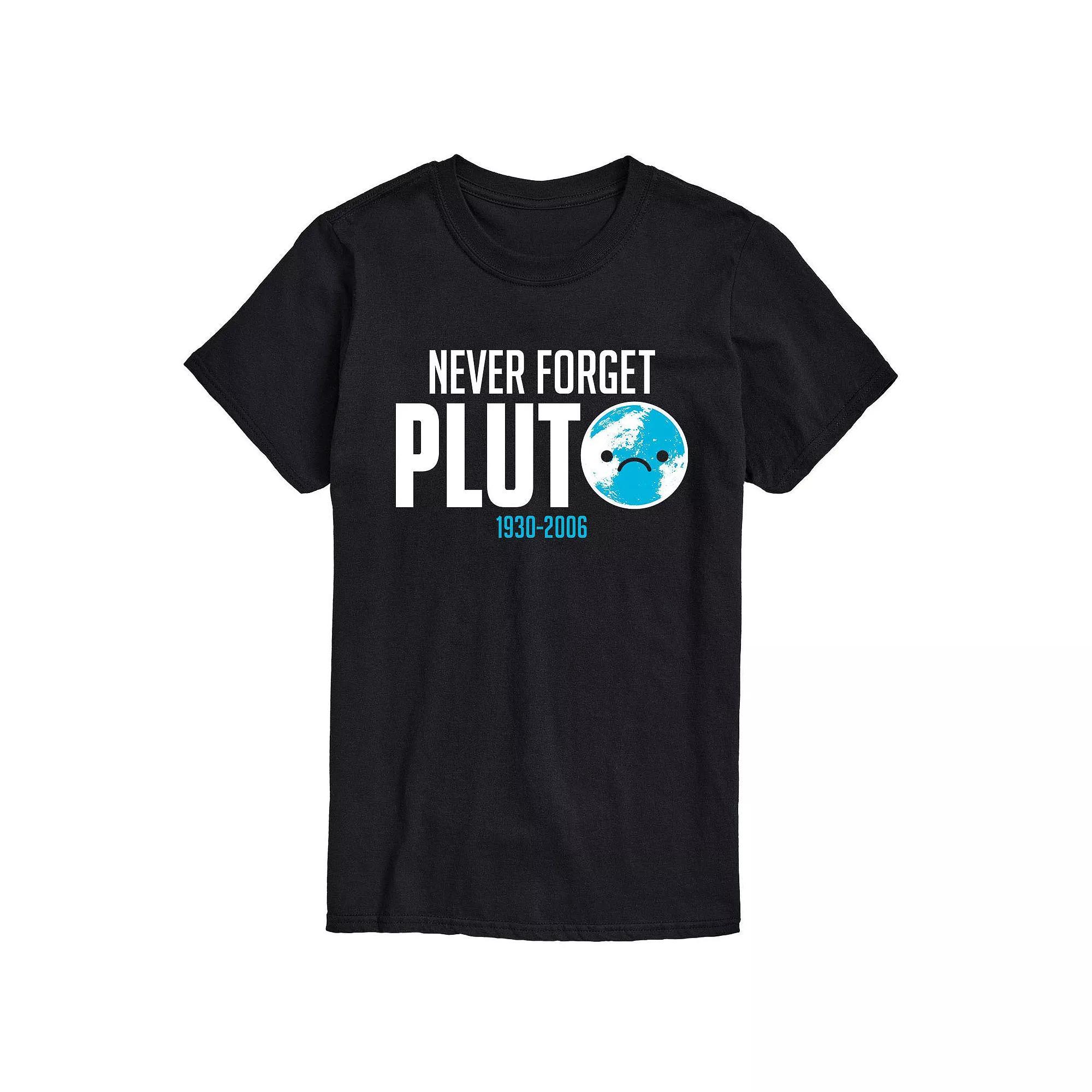Mens Never Forget Pluto Tee Product Image