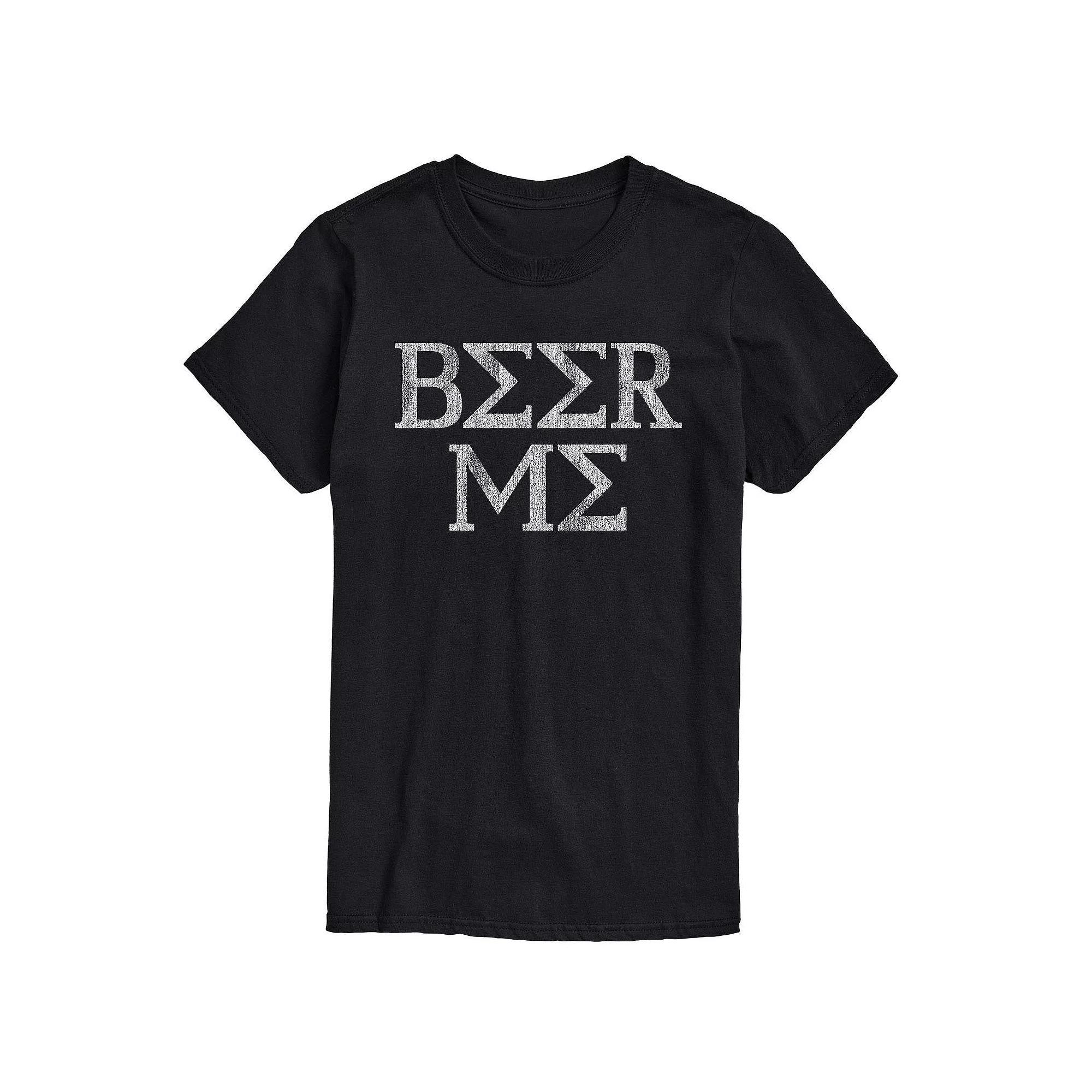 Big & Tall Beer Me Graphic Tee, Mens Product Image