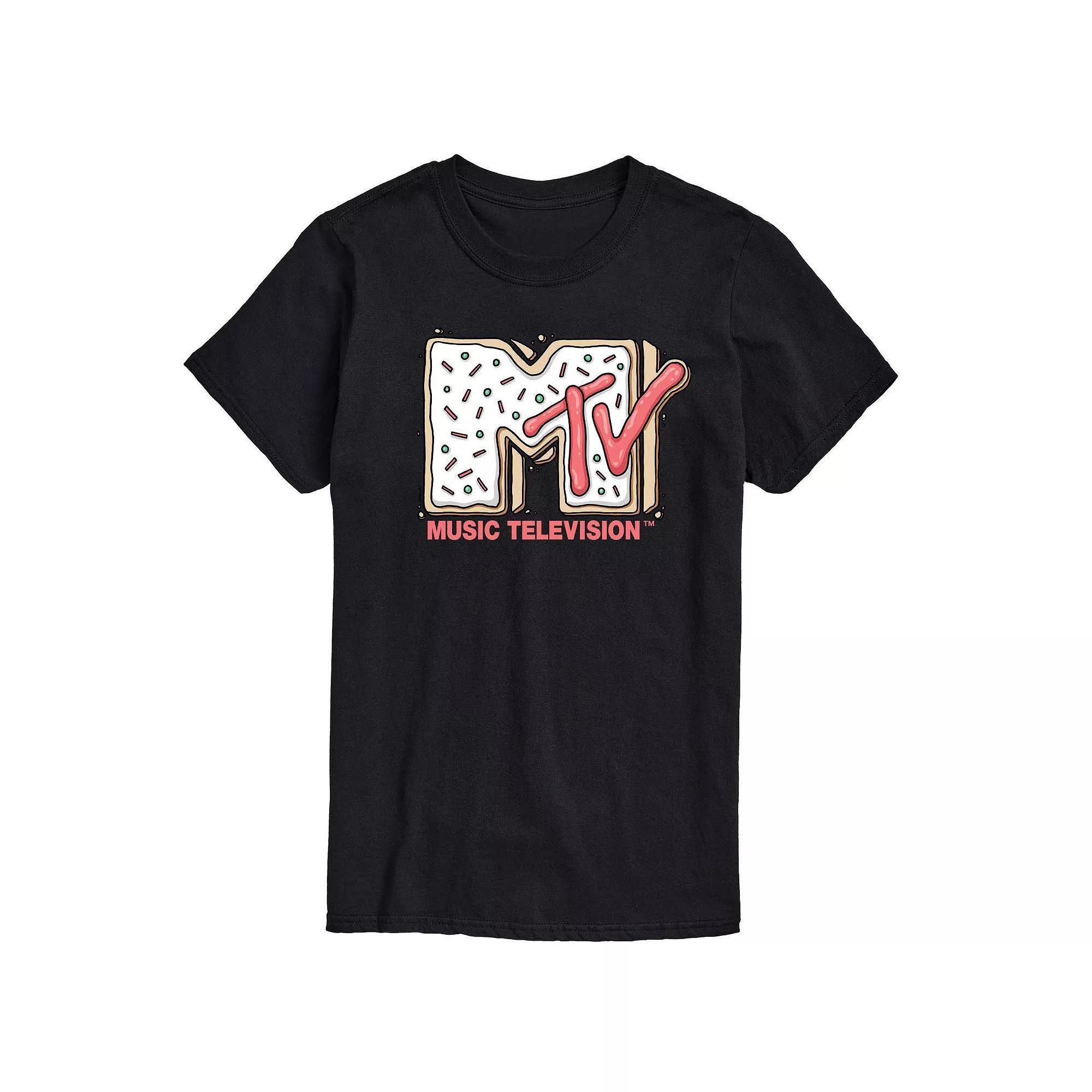 Big & Tall MTV Sugar Cookie Logo Graphic Tee, Mens Product Image