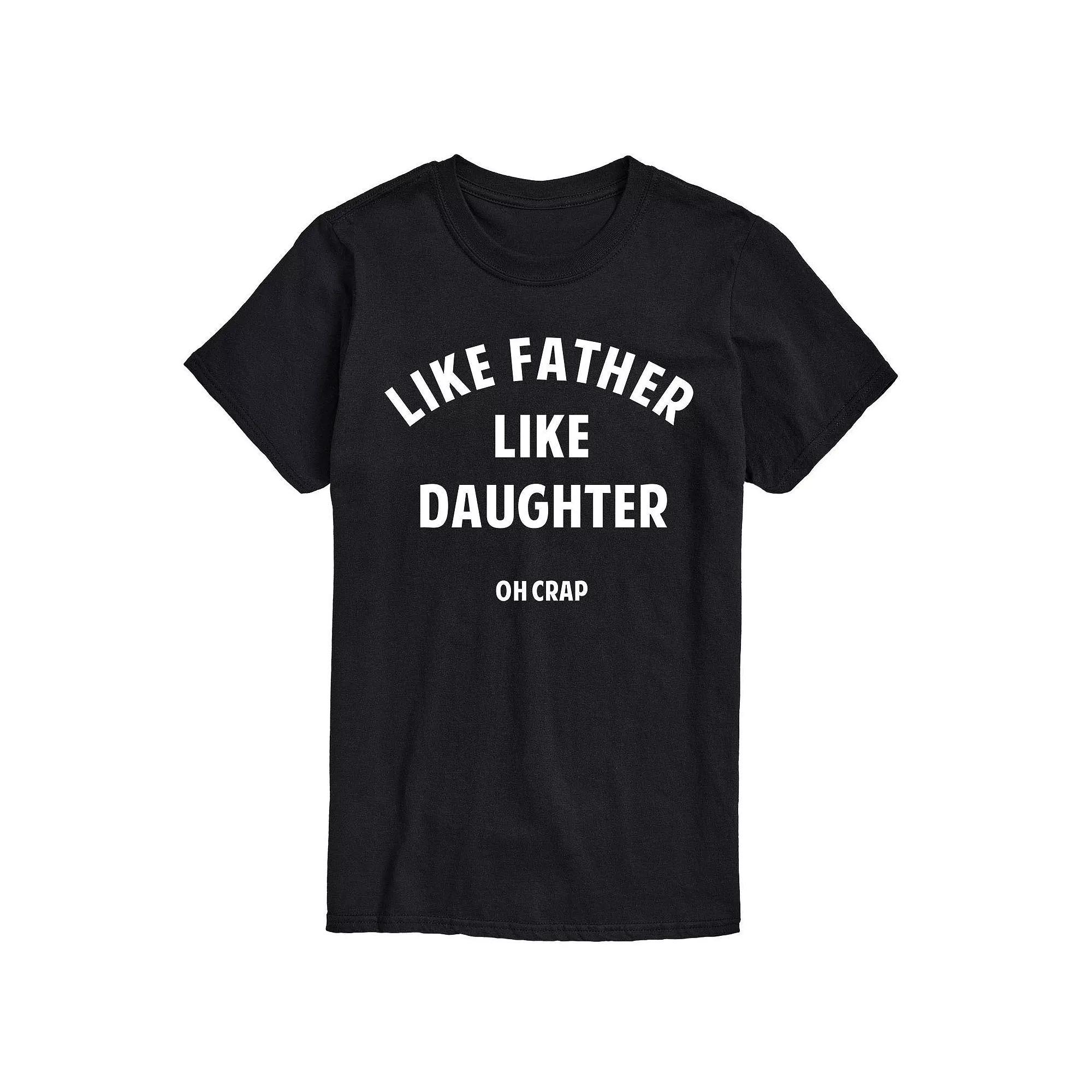 Big & Tall Father Like Daughter Tee, Mens Product Image